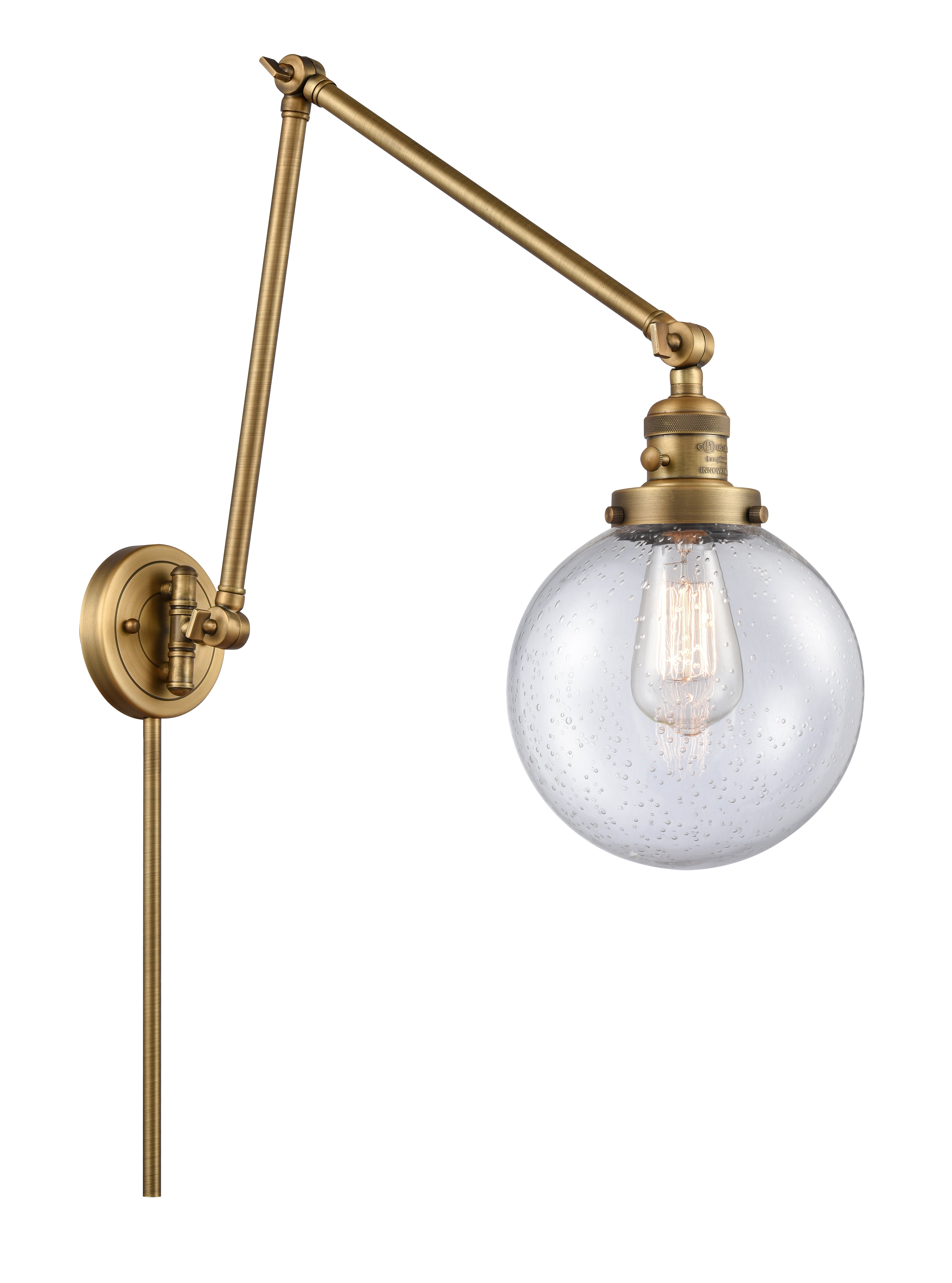 Franklin Restoration Swing Arm Cast Brass