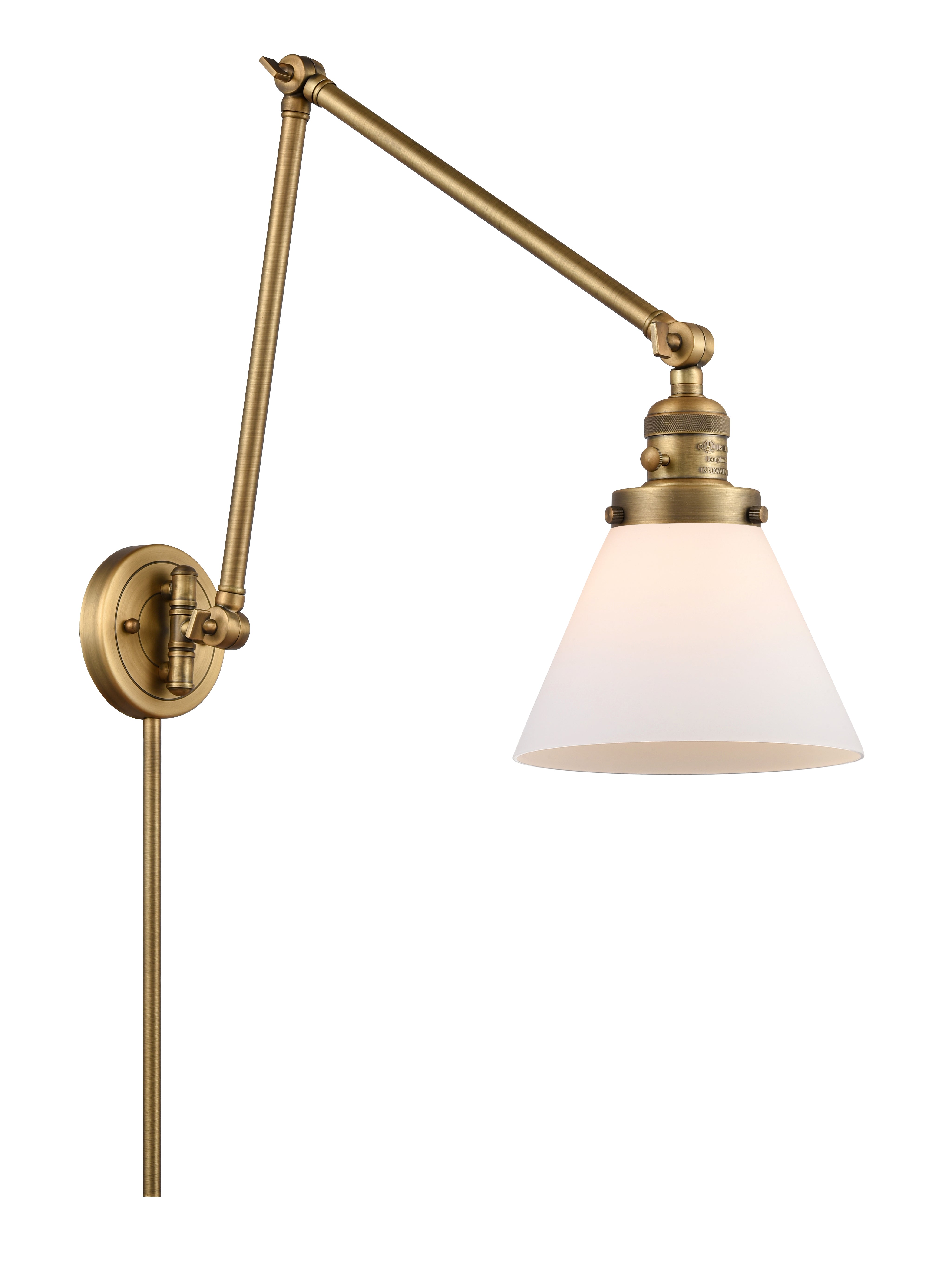 Franklin Restoration Swing Arm Cast Brass