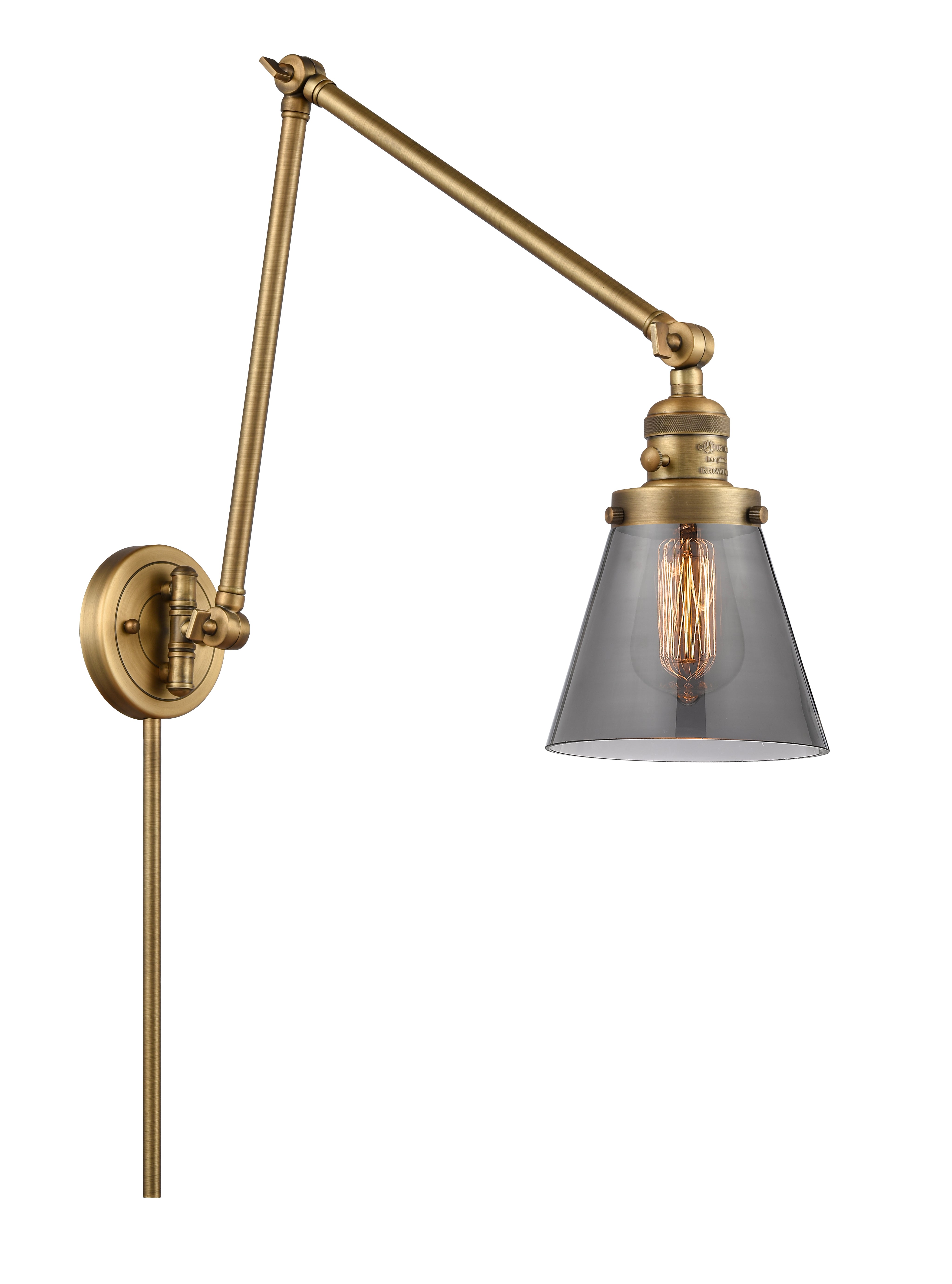 Franklin Restoration Swing Arm Cast Brass