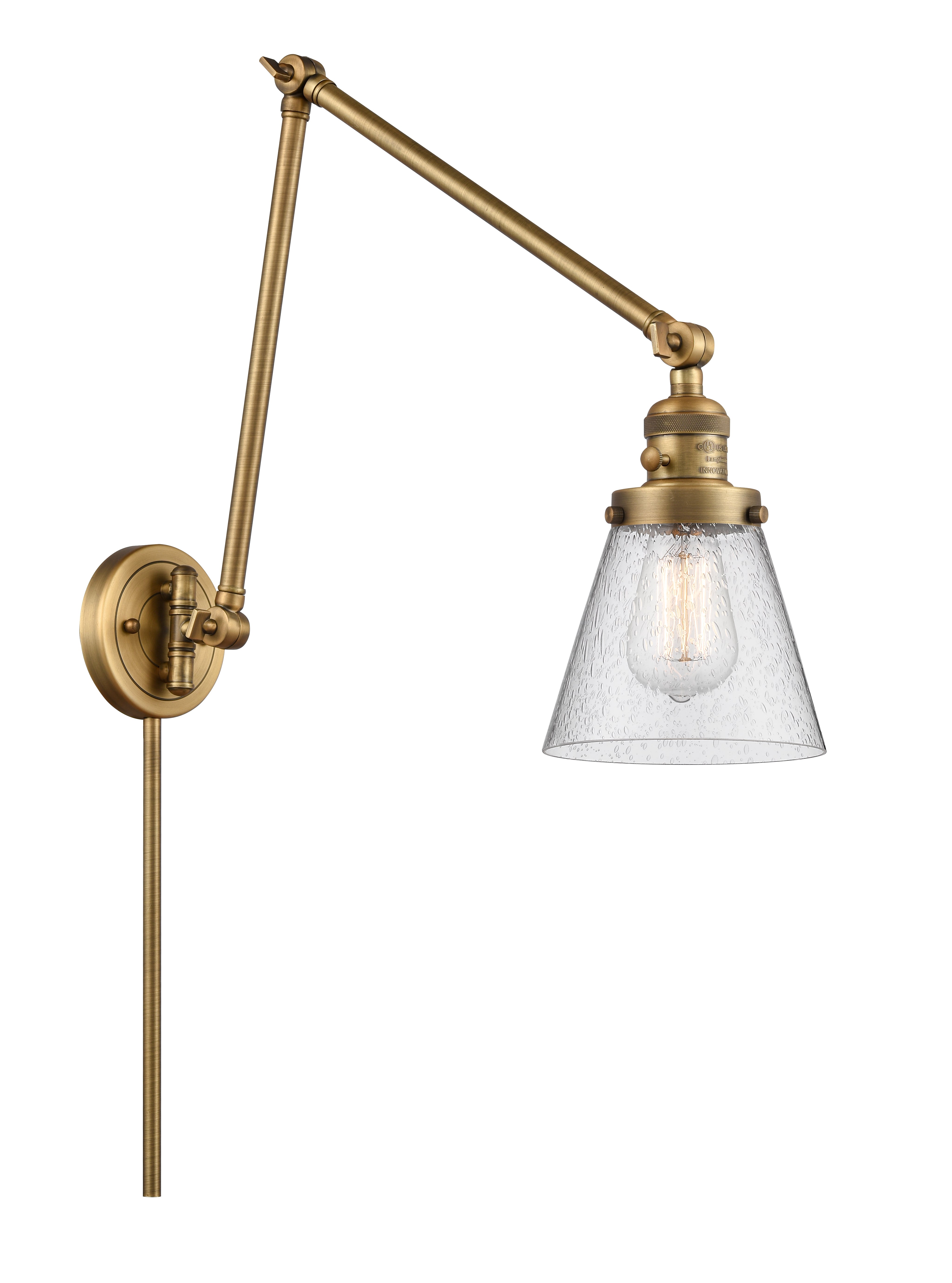 Franklin Restoration Swing Arm Cast Brass