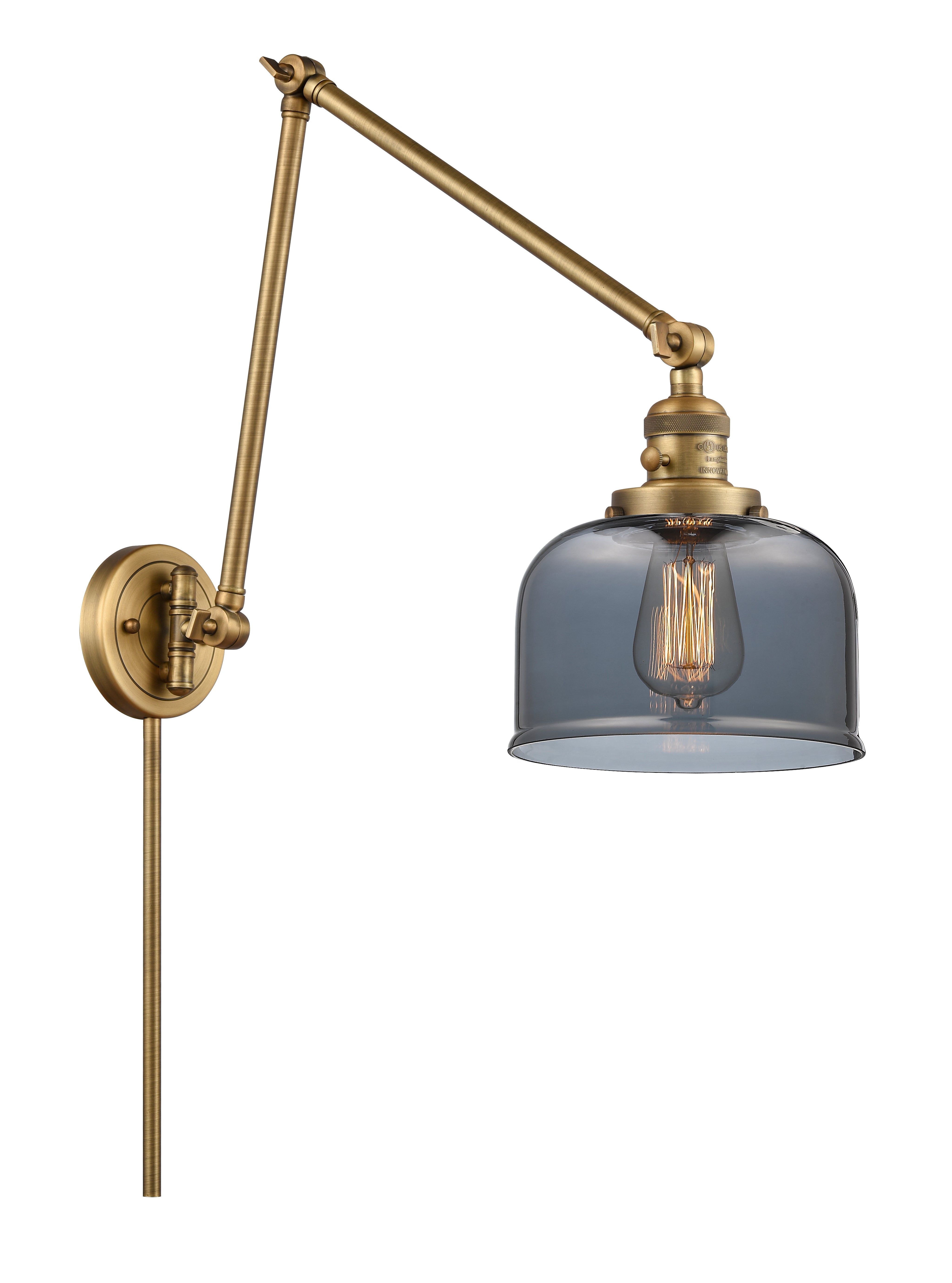 Franklin Restoration Swing Arm Cast Brass