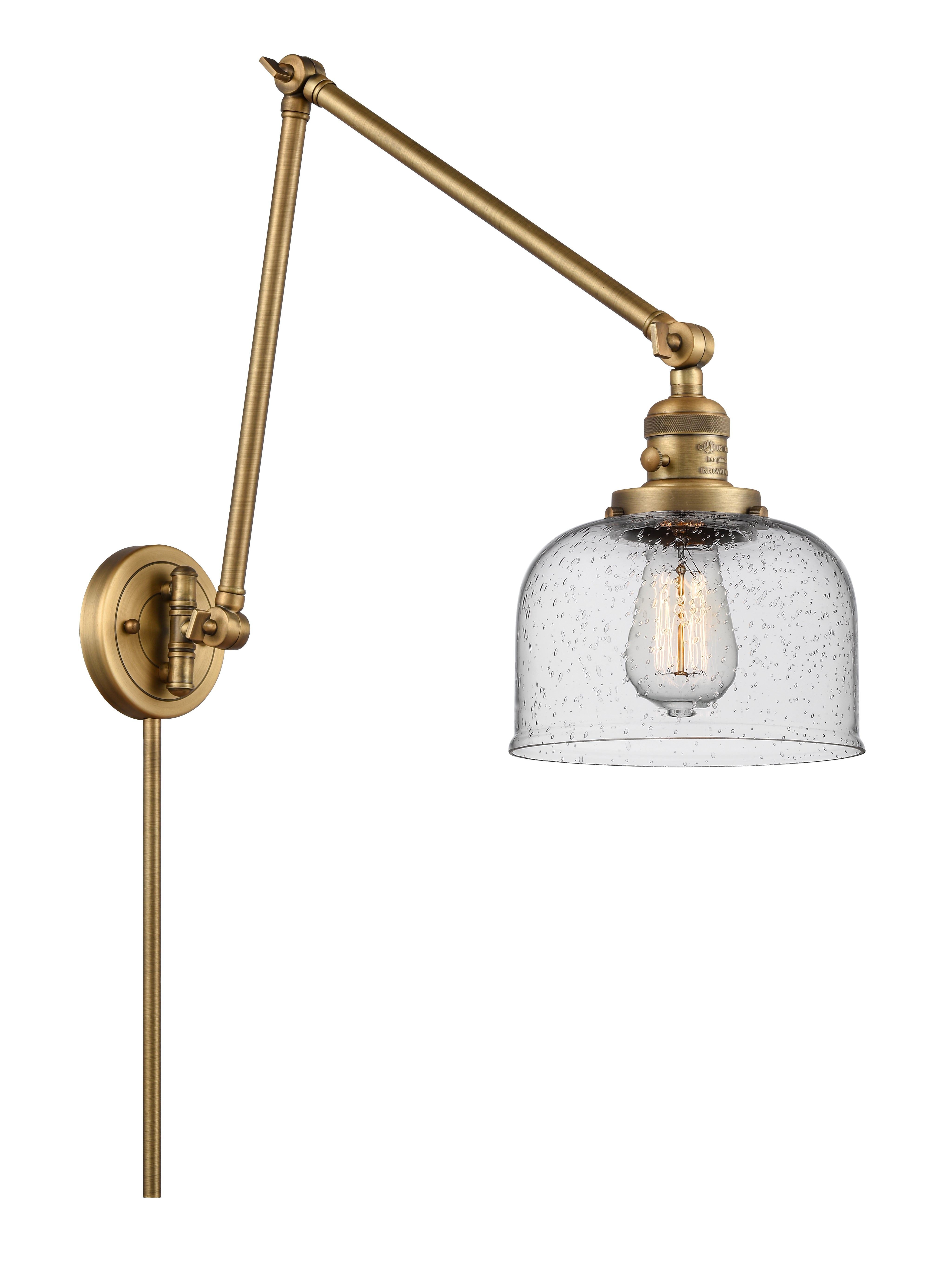 Franklin Restoration Swing Arm Cast Brass