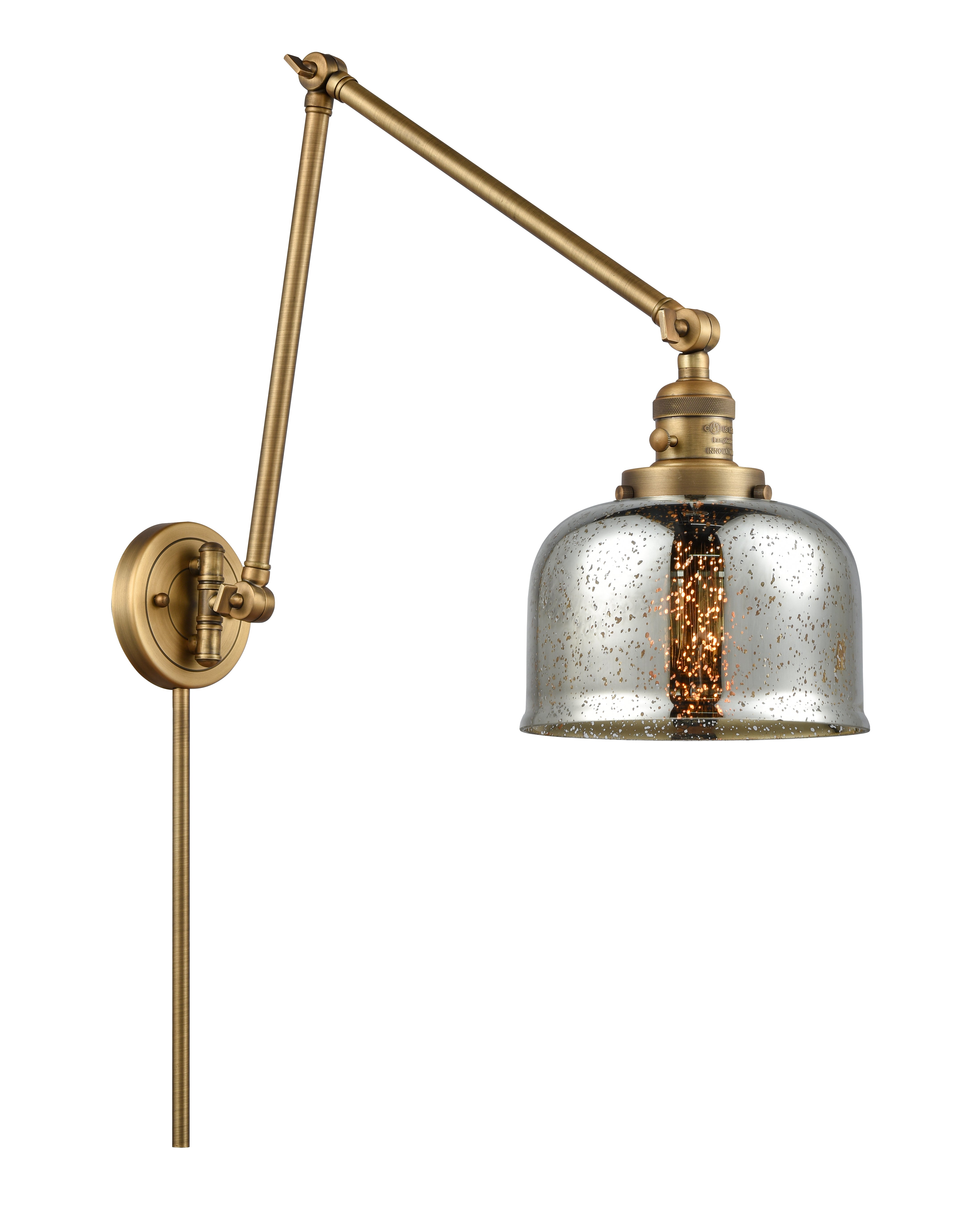 Franklin Restoration Swing Arm Cast Brass