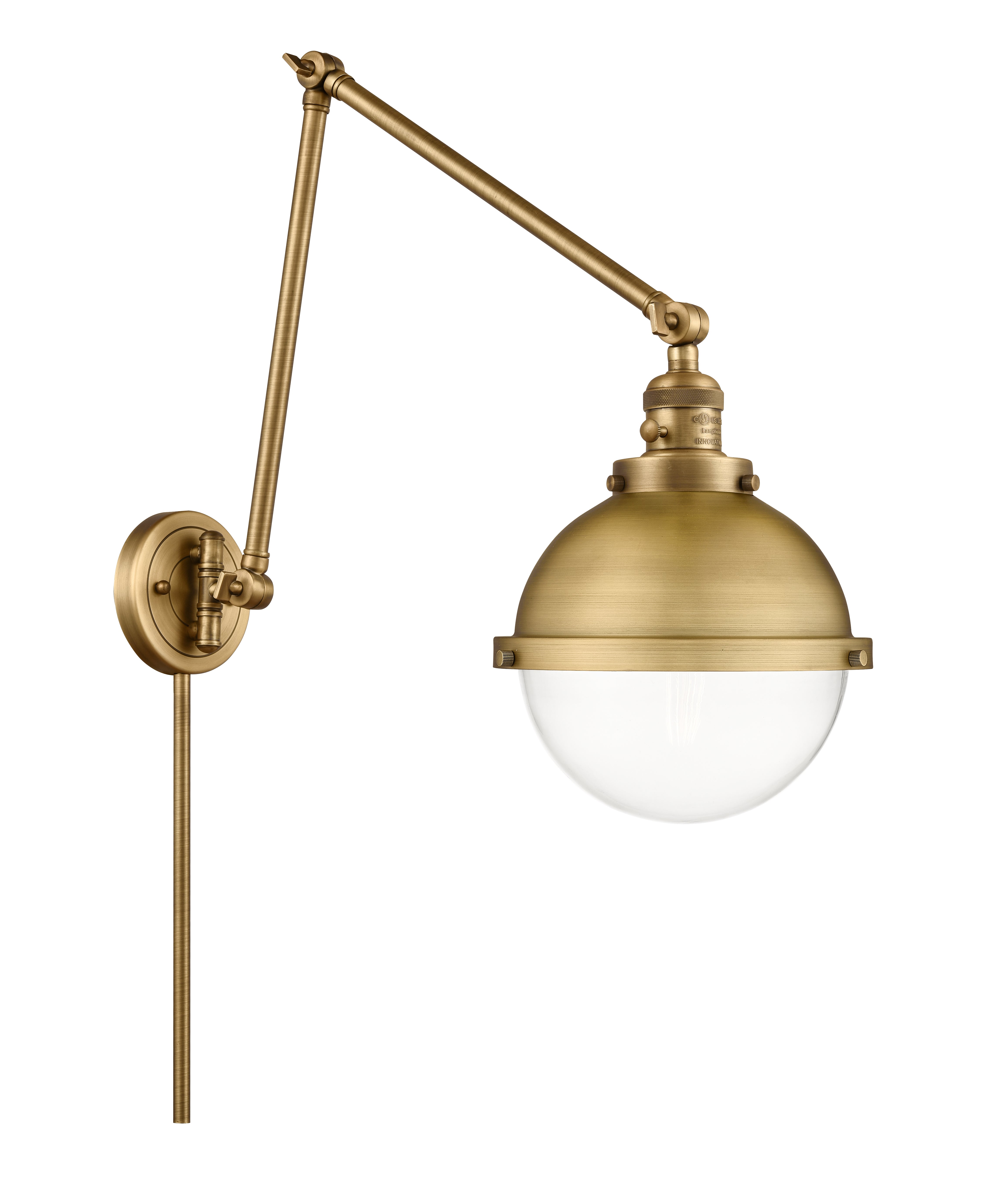 Franklin Restoration Swing Arm Cast Brass