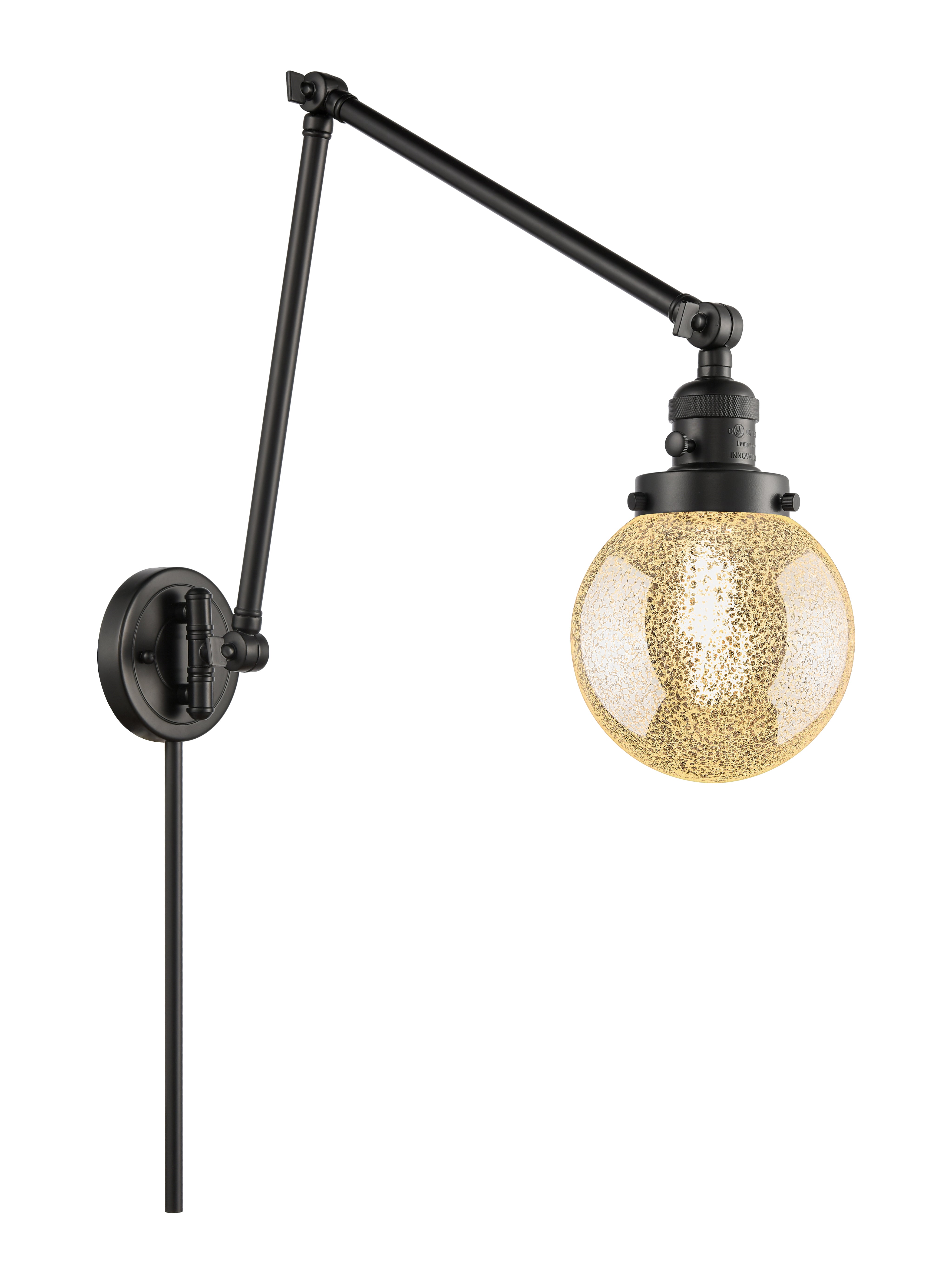 Franklin Restoration Swing Arm Cast Brass