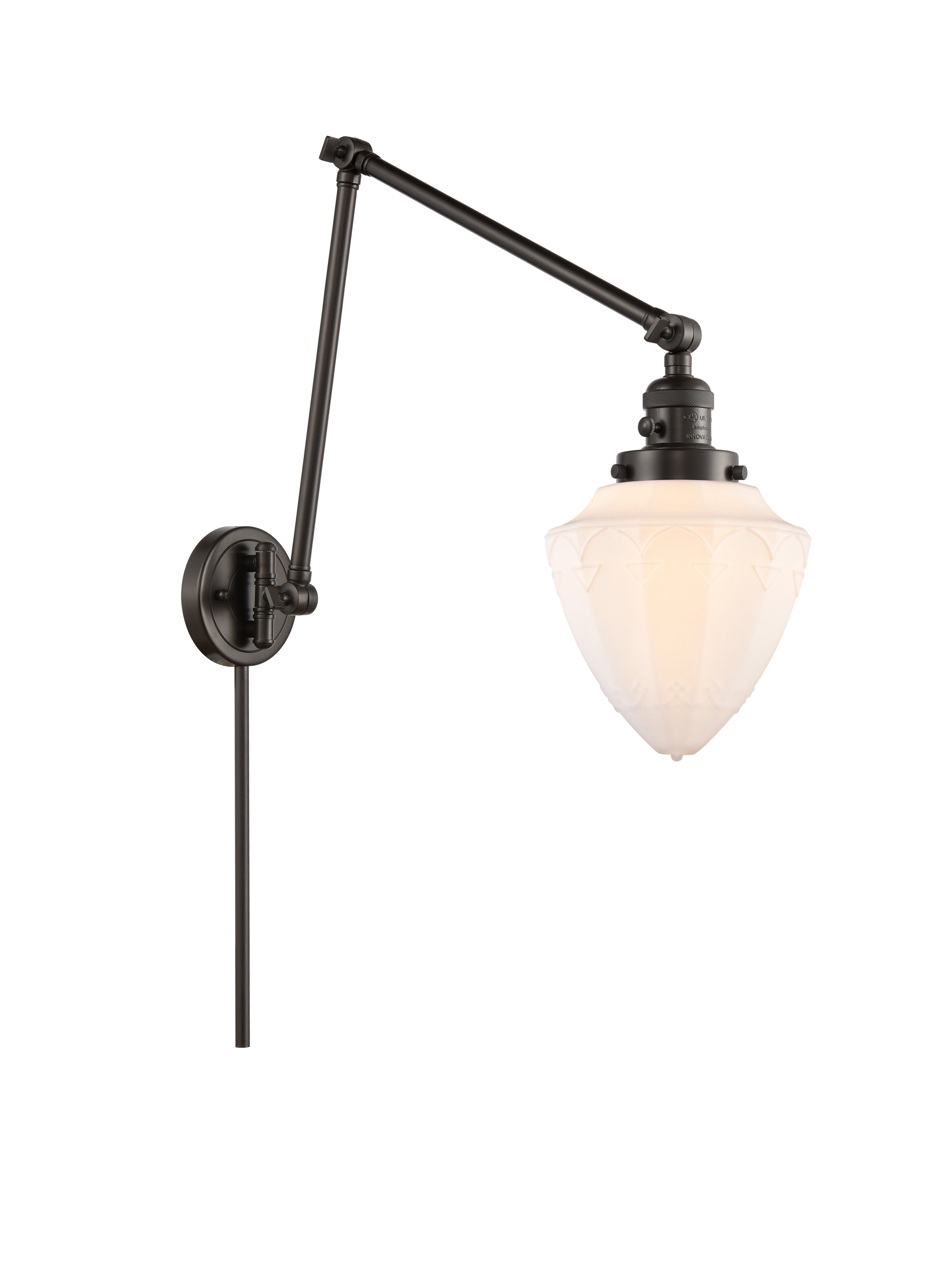 Franklin Restoration Swing Arm Cast Brass