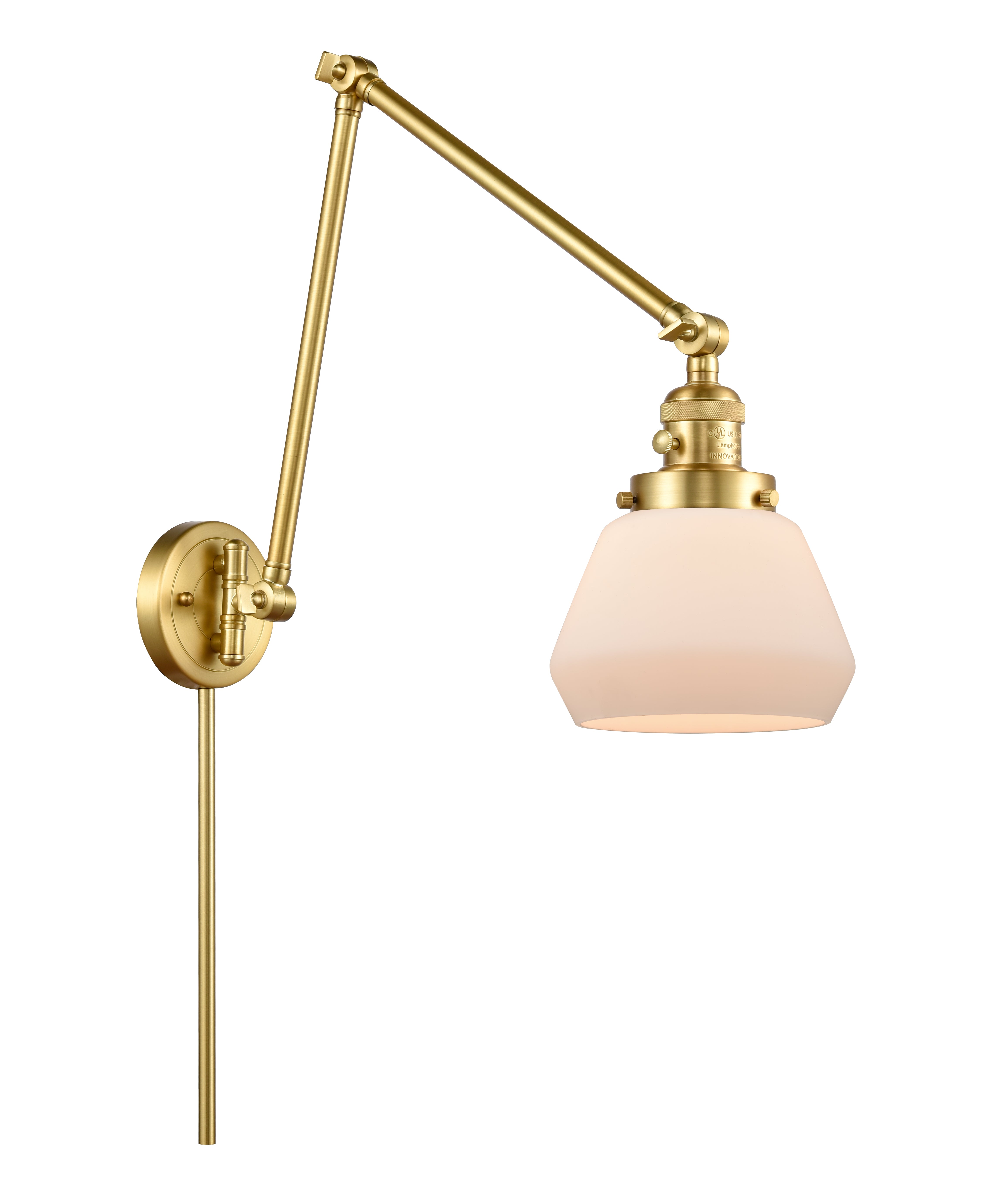 Franklin Restoration Swing Arm Cast Brass