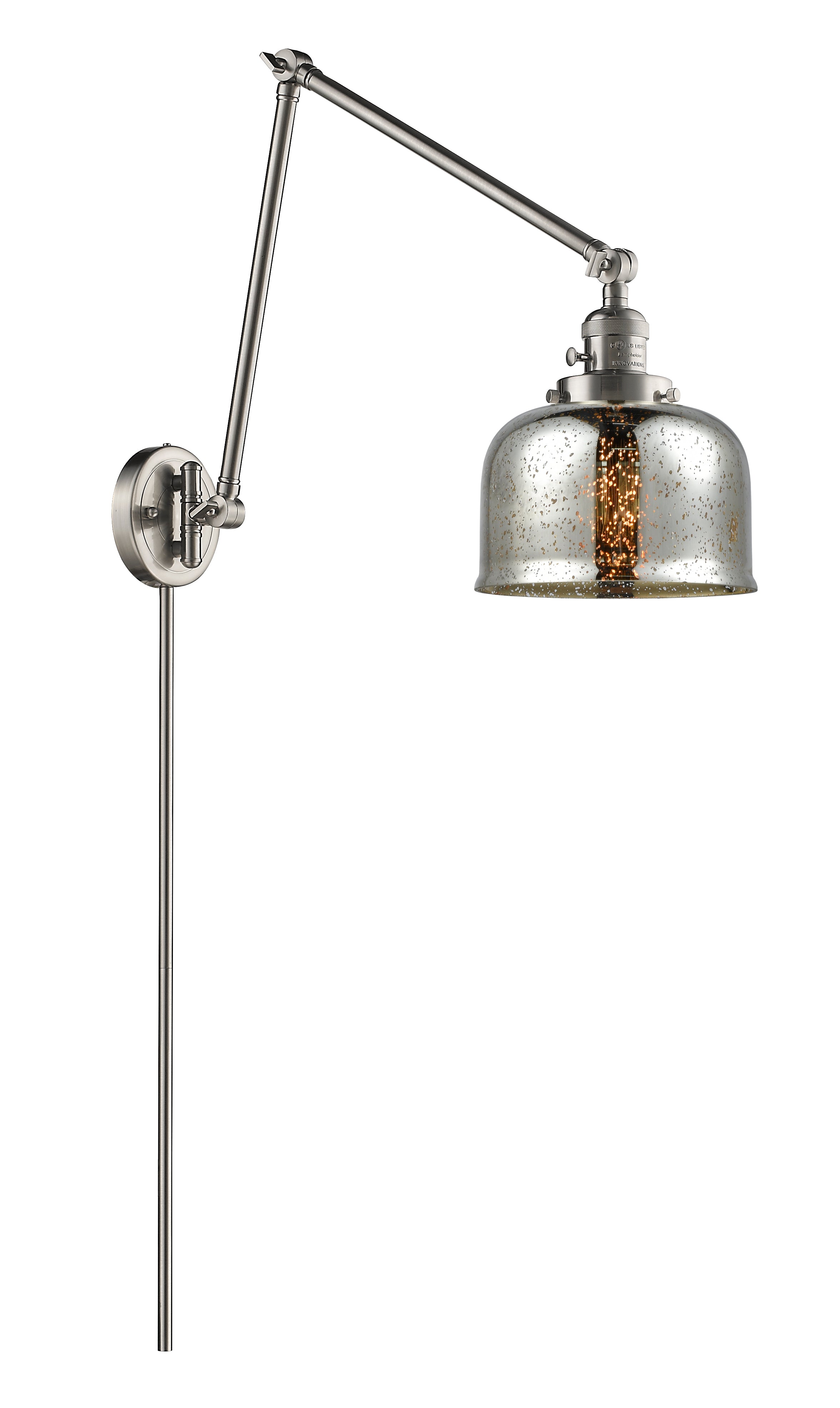 Franklin Restoration Swing Arm Cast Brass