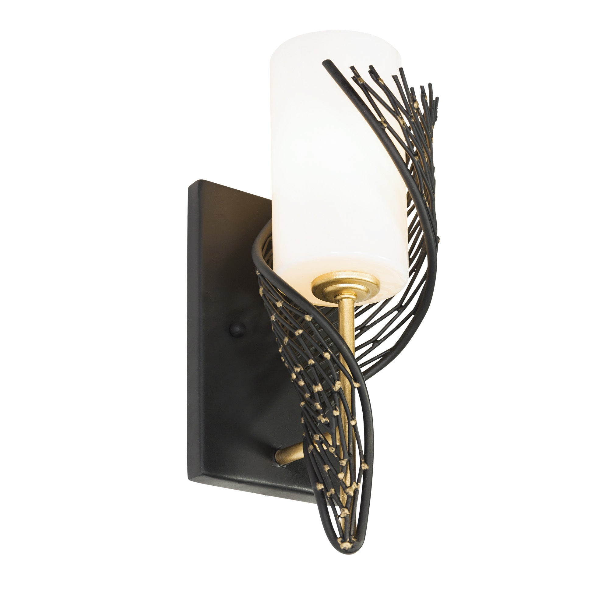 Flow 1 Light Right Wall sconce