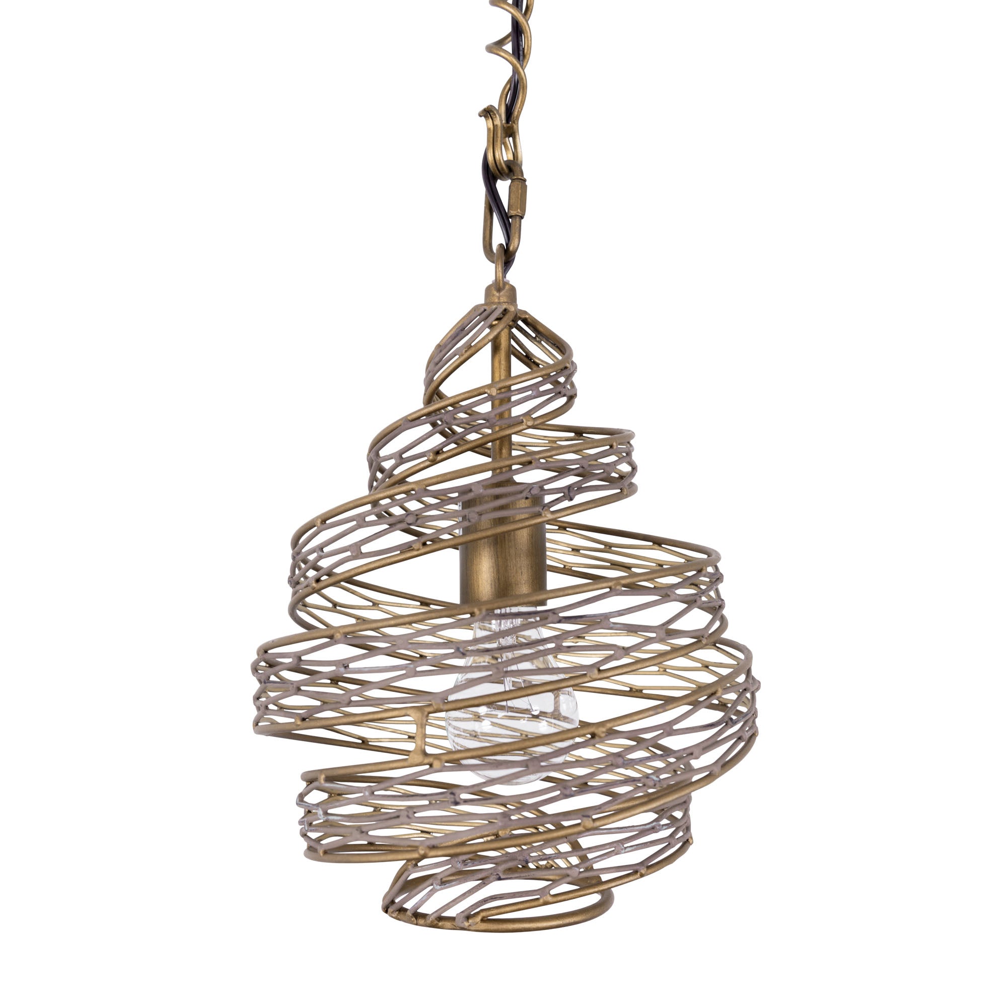 Flow 1 Light Twist Mini Pendant