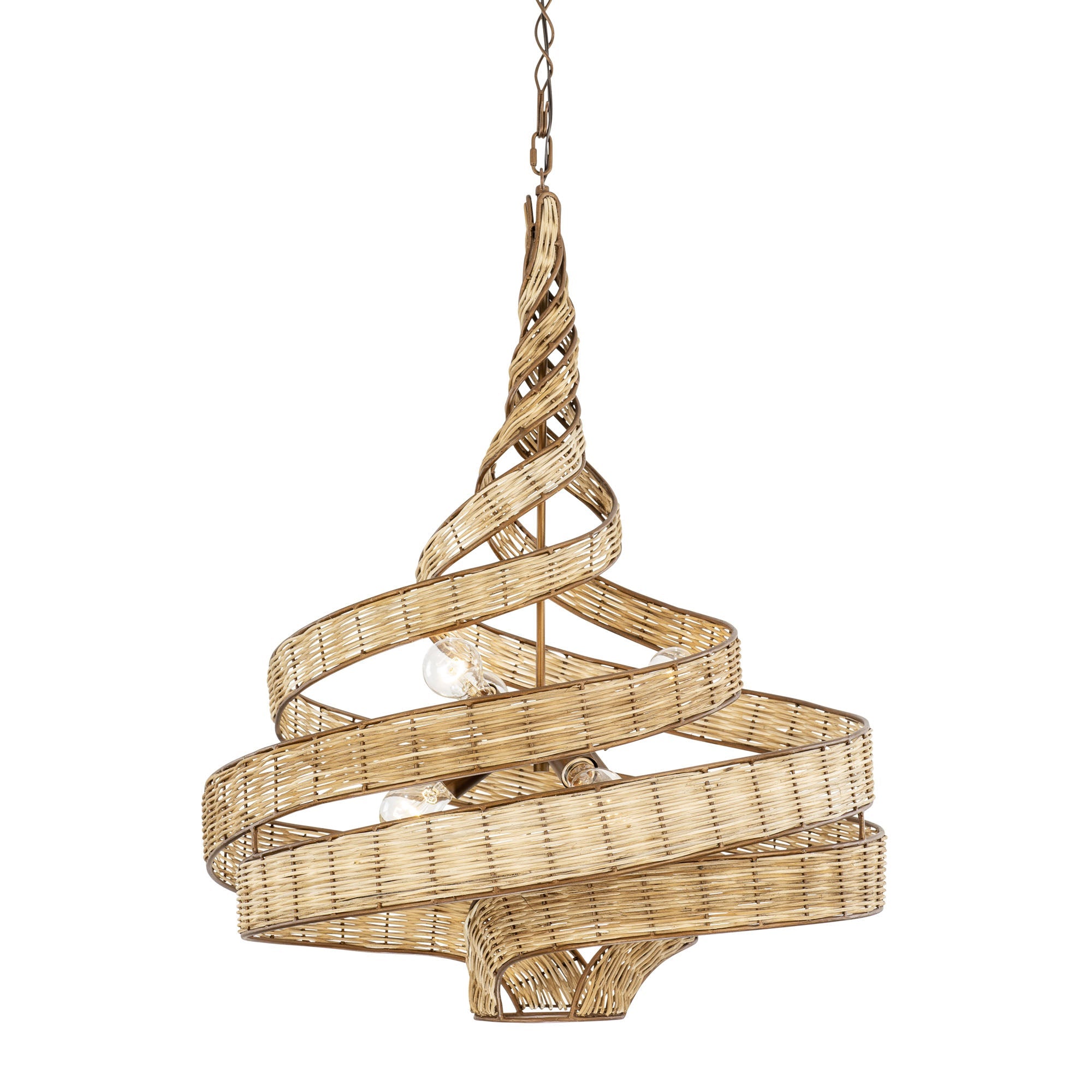 Flow 6 Light Twist Pendant