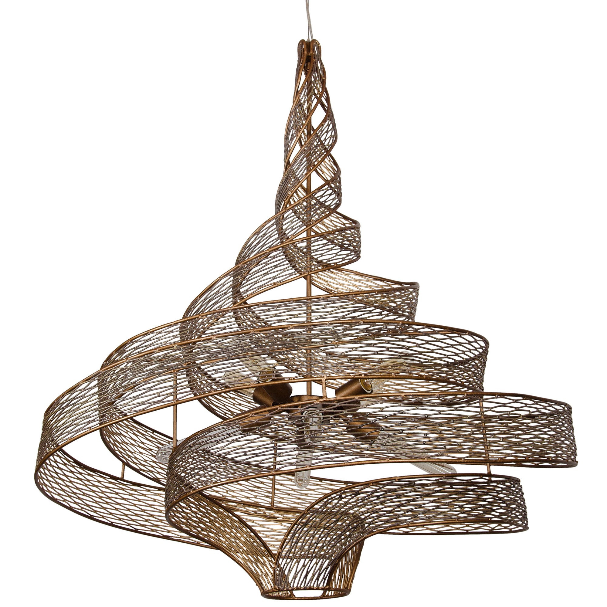 Flow 8 Light Twist Pendant