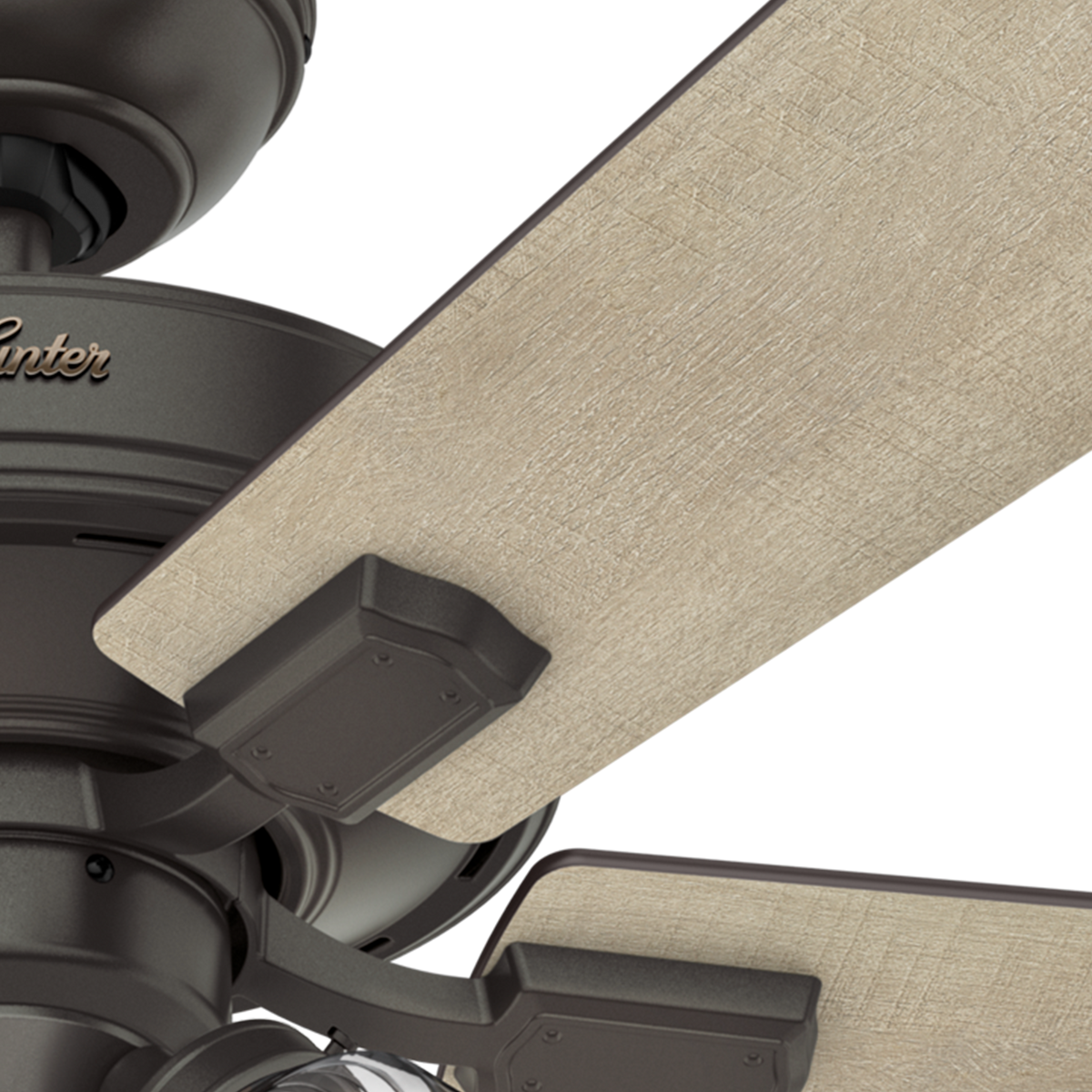 52 inch Crestfield Noble Bronze Ceiling Fan with LED Light Kit and Pull Chain