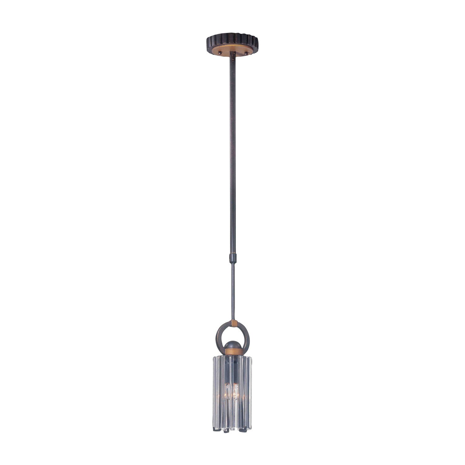 35'' Foster 1 Light Grecian Bronze Pendant