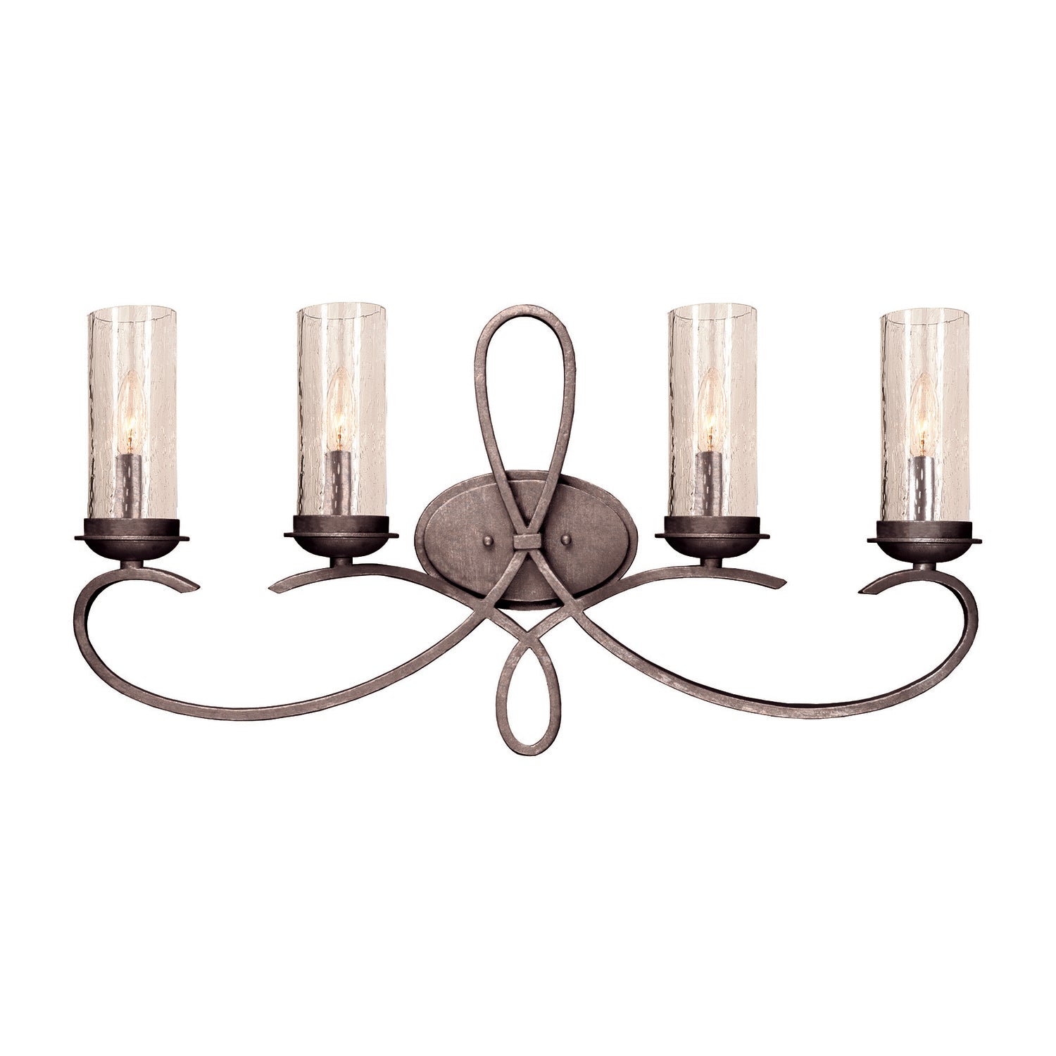 31'' Grayson 4 Light Pearl Silver Vanity Light
