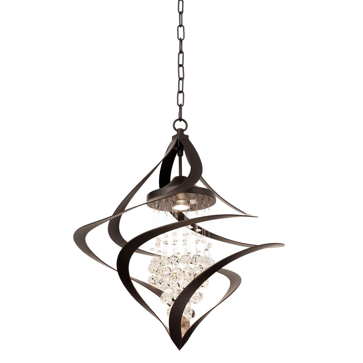 24'' Oxford 1 Light Old Bronze Chandelier