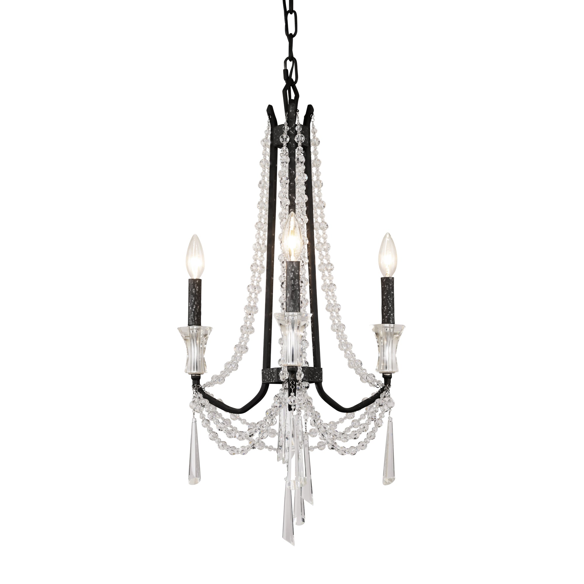 Barcelona 3 Light Crystal Chandelier