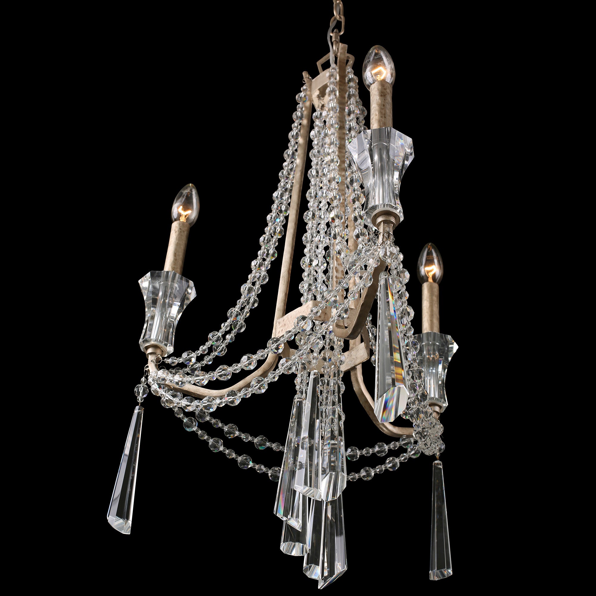 Barcelona 3 Light Crystal Chandelier