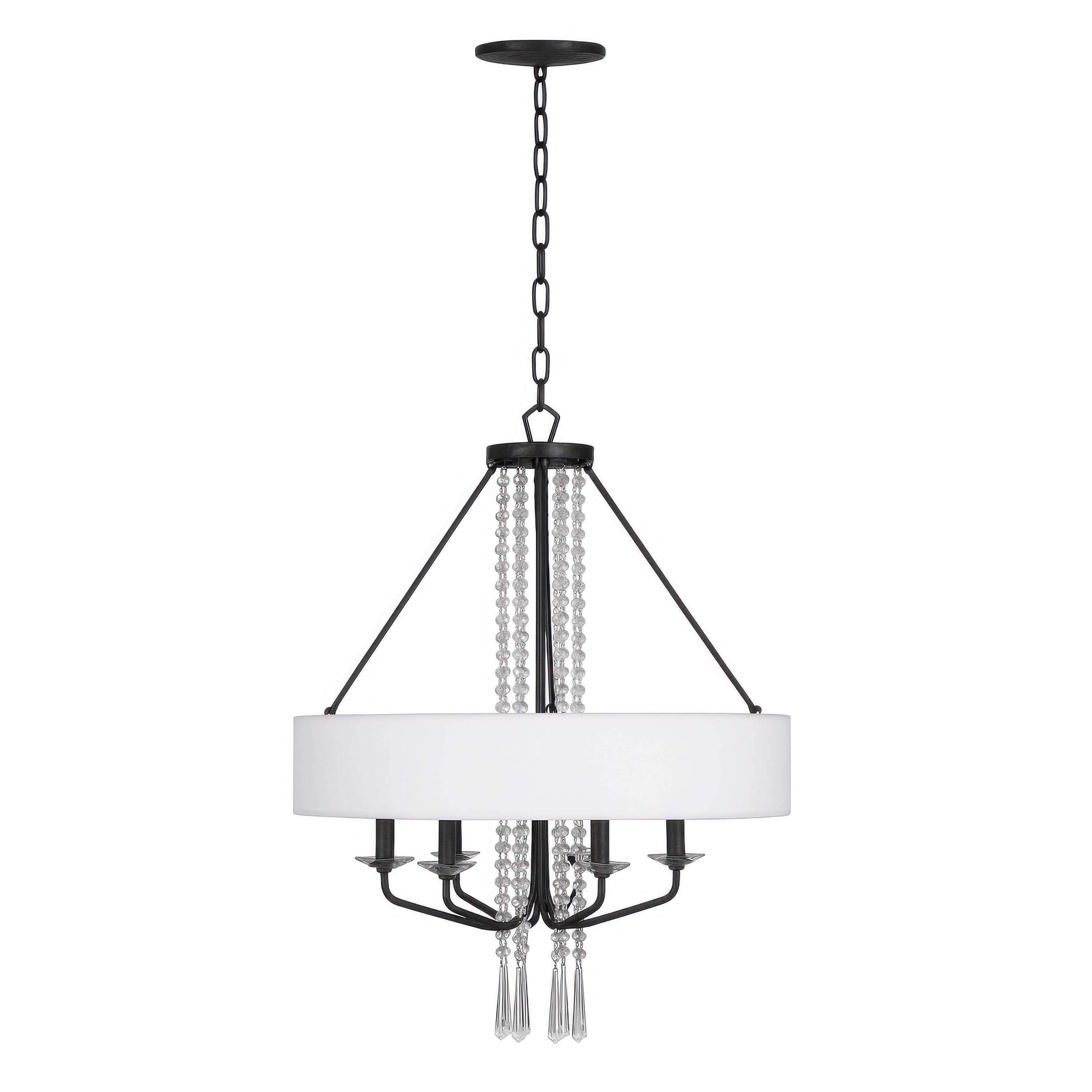 Barcelona 6 Light Pendant w/Shade