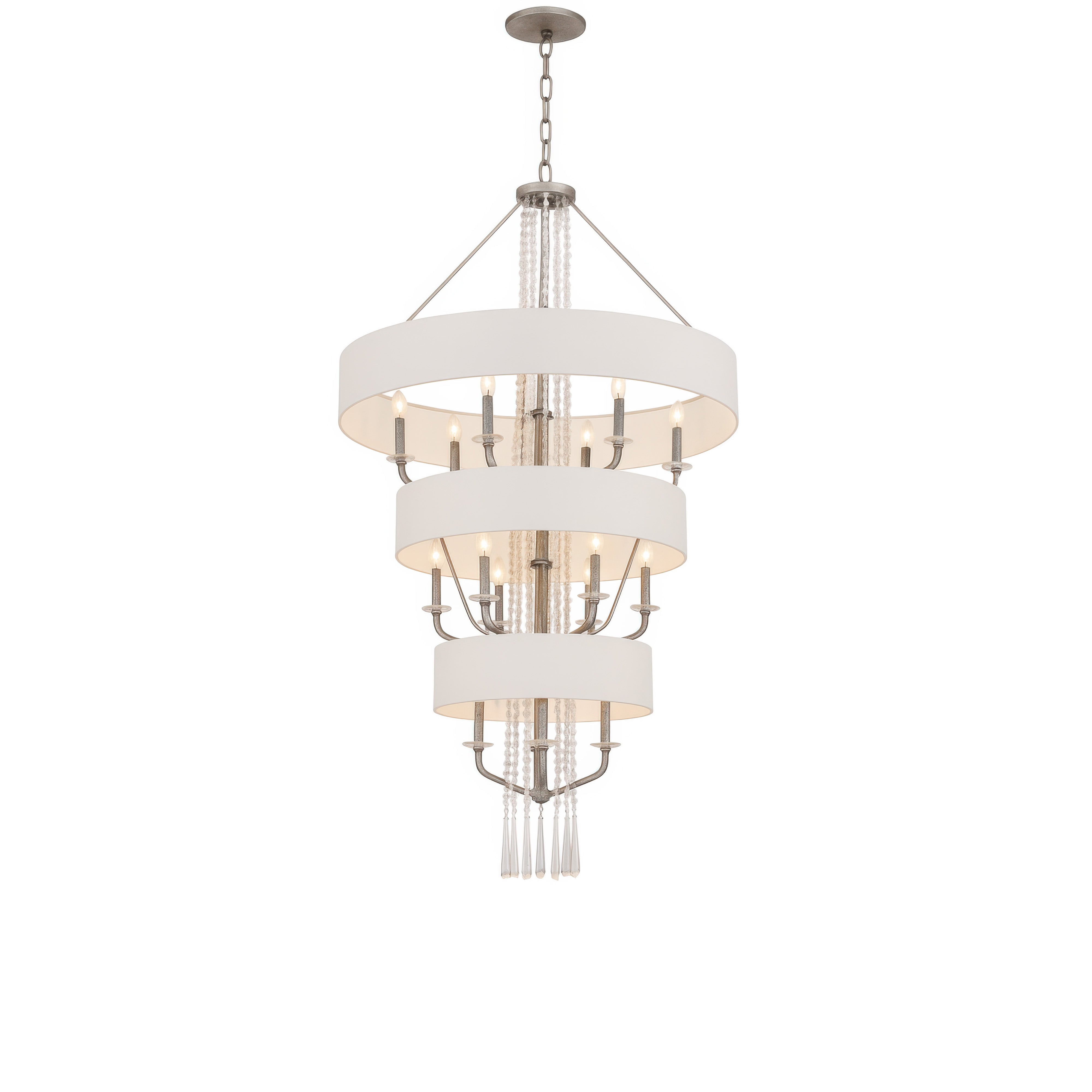 Barcelona 15 Light Pendant w/Shade