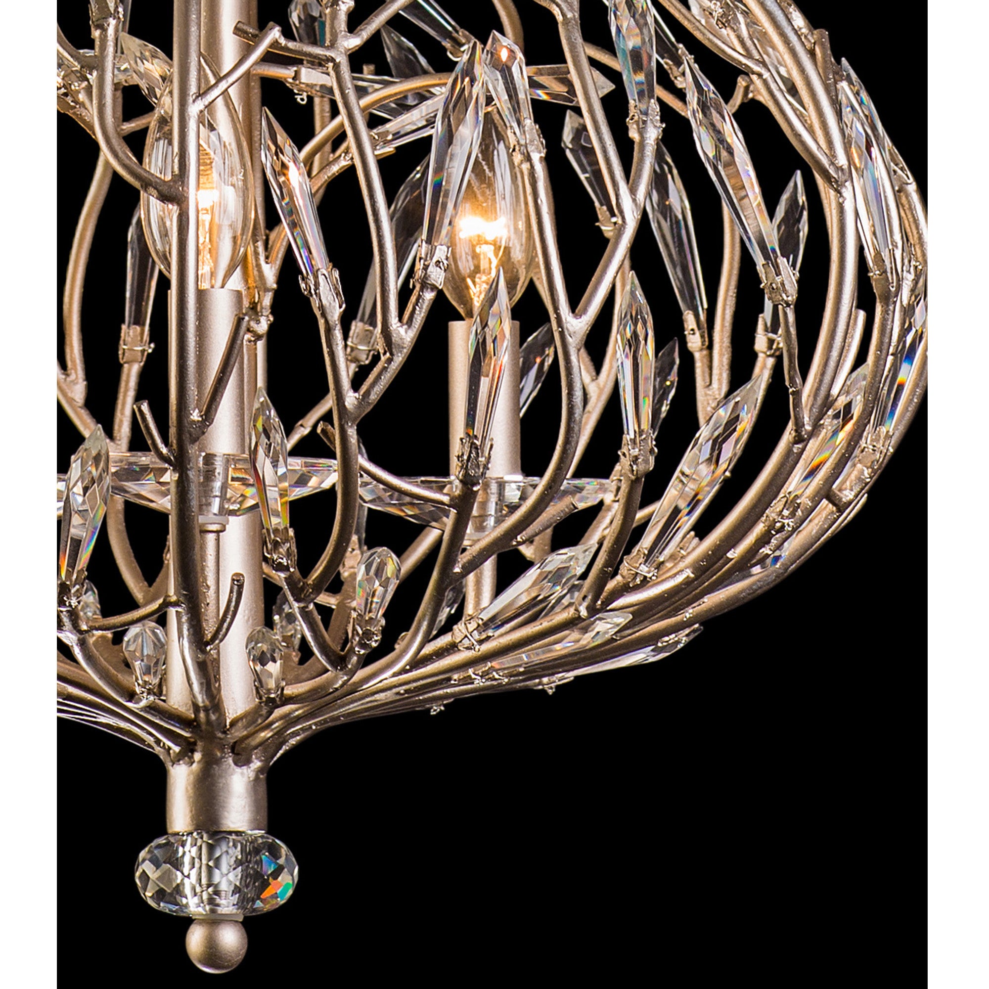 Bask 3 Light Crystal Pendant