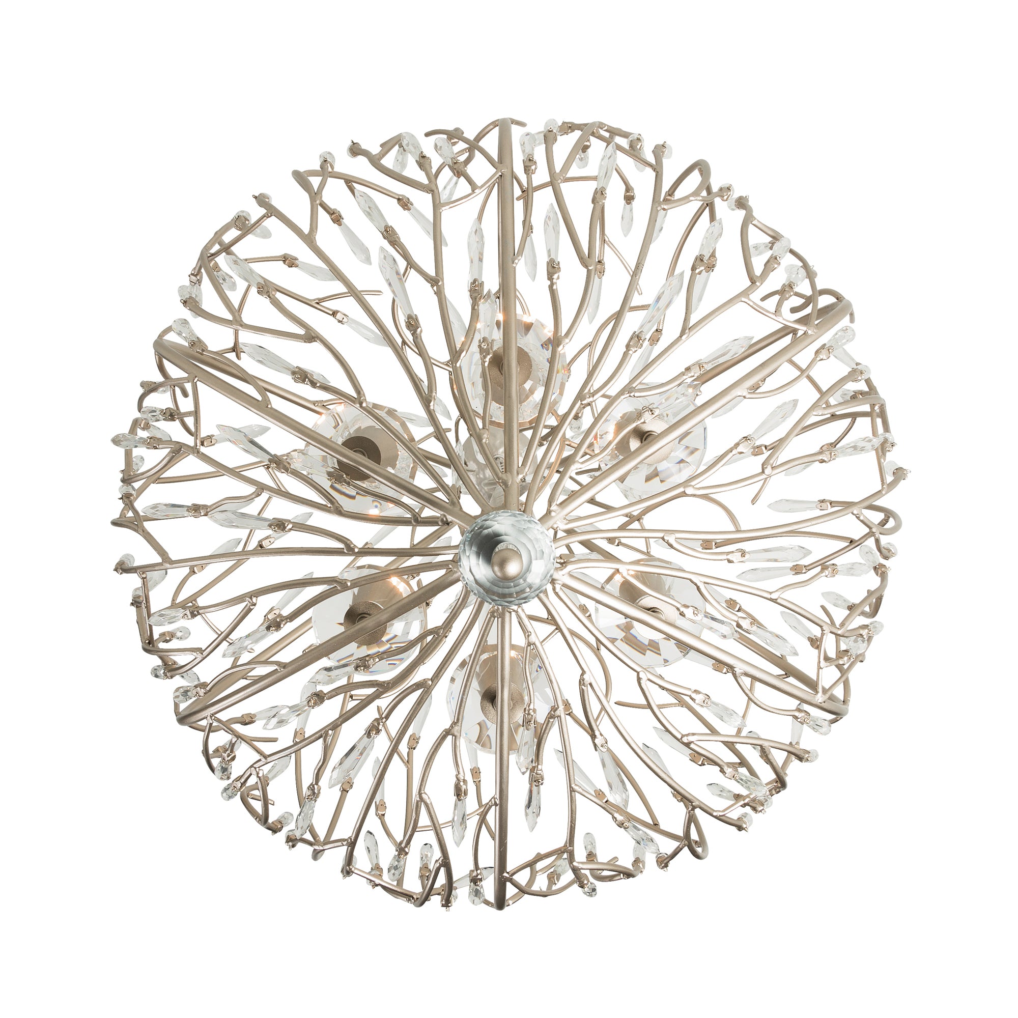 Bask 6 Light Crystal Pendant