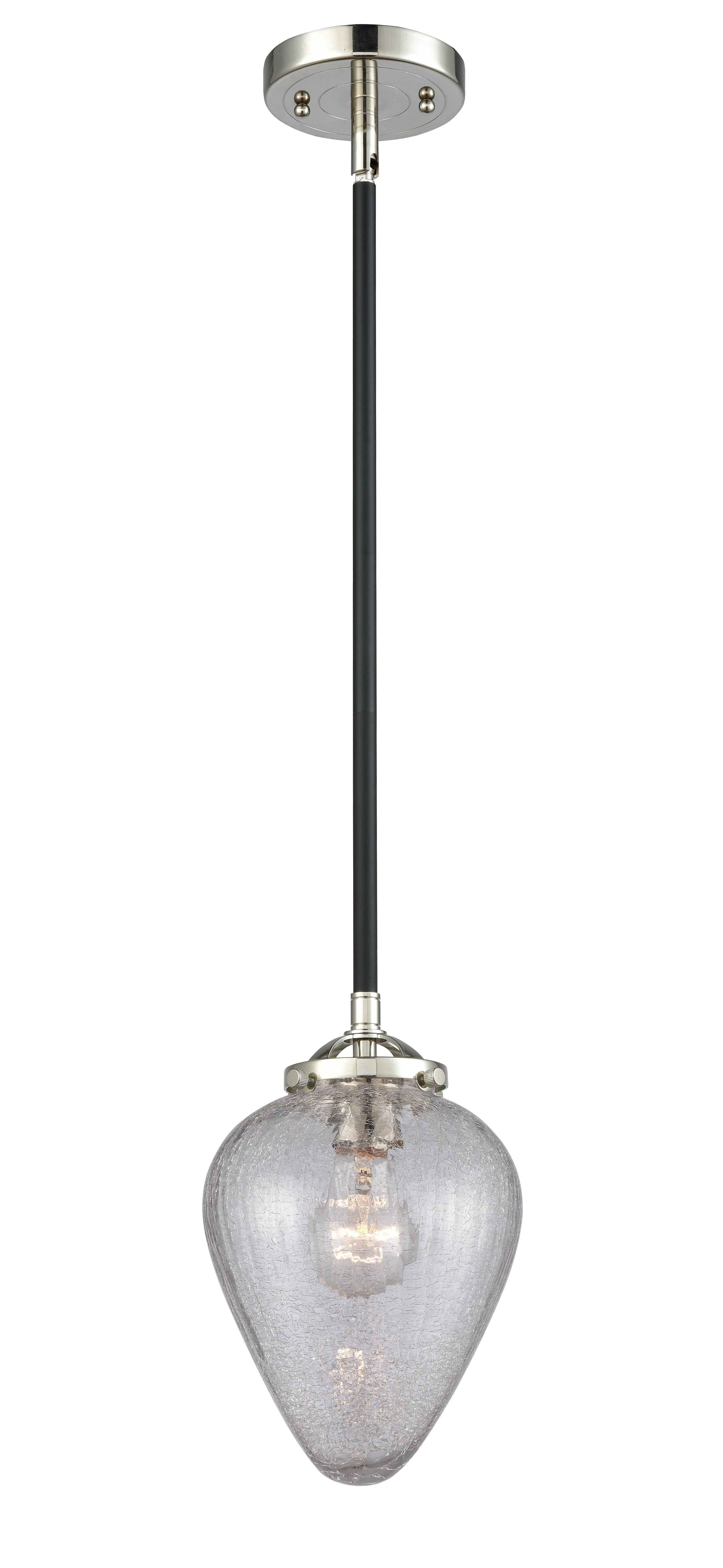 Nouveau Mini Pendant Cast Brass Finish