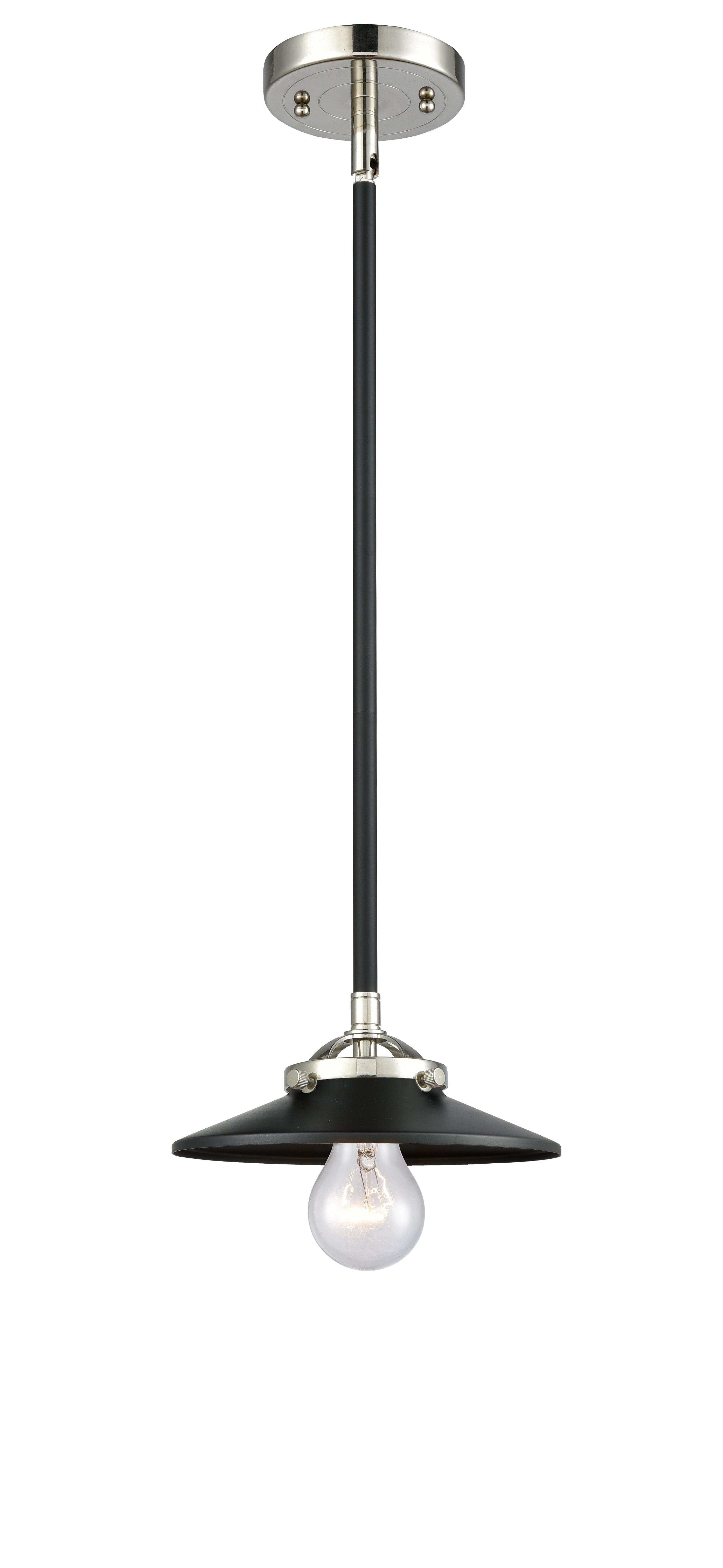 Nouveau Mini Pendant Black Antique