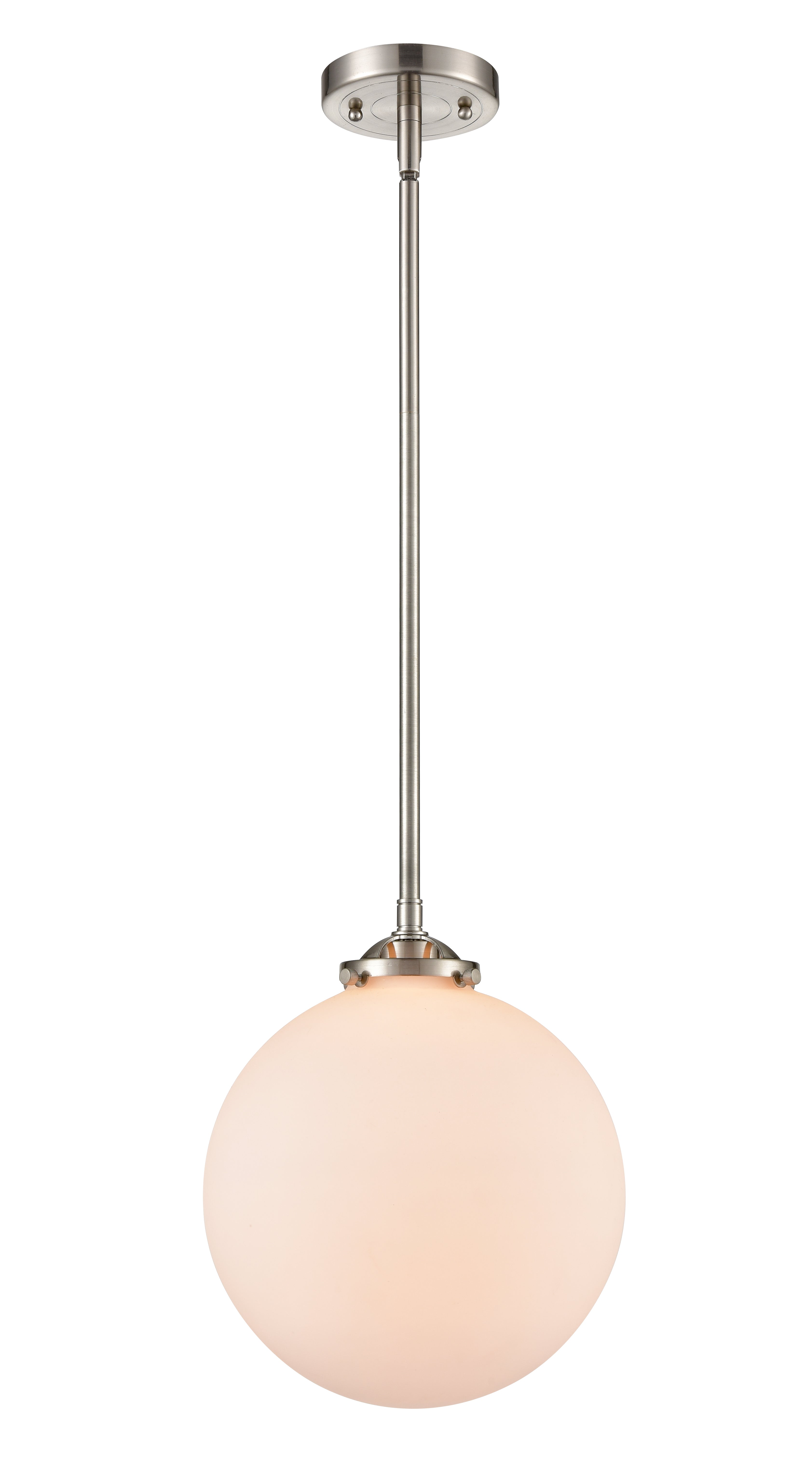 Nouveau Mini Pendant Black Cast Brass