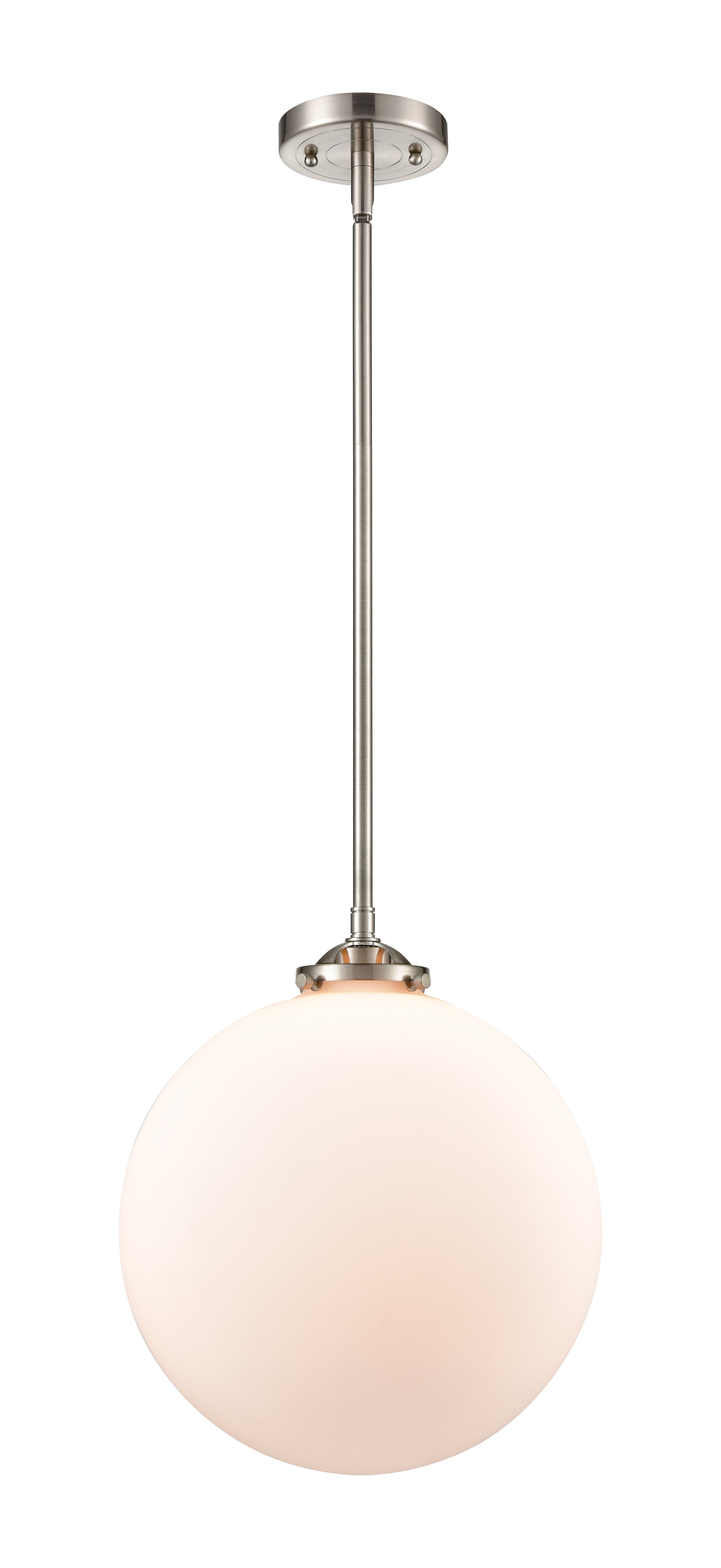 Nouveau Mini Pendant Black Antique Brass