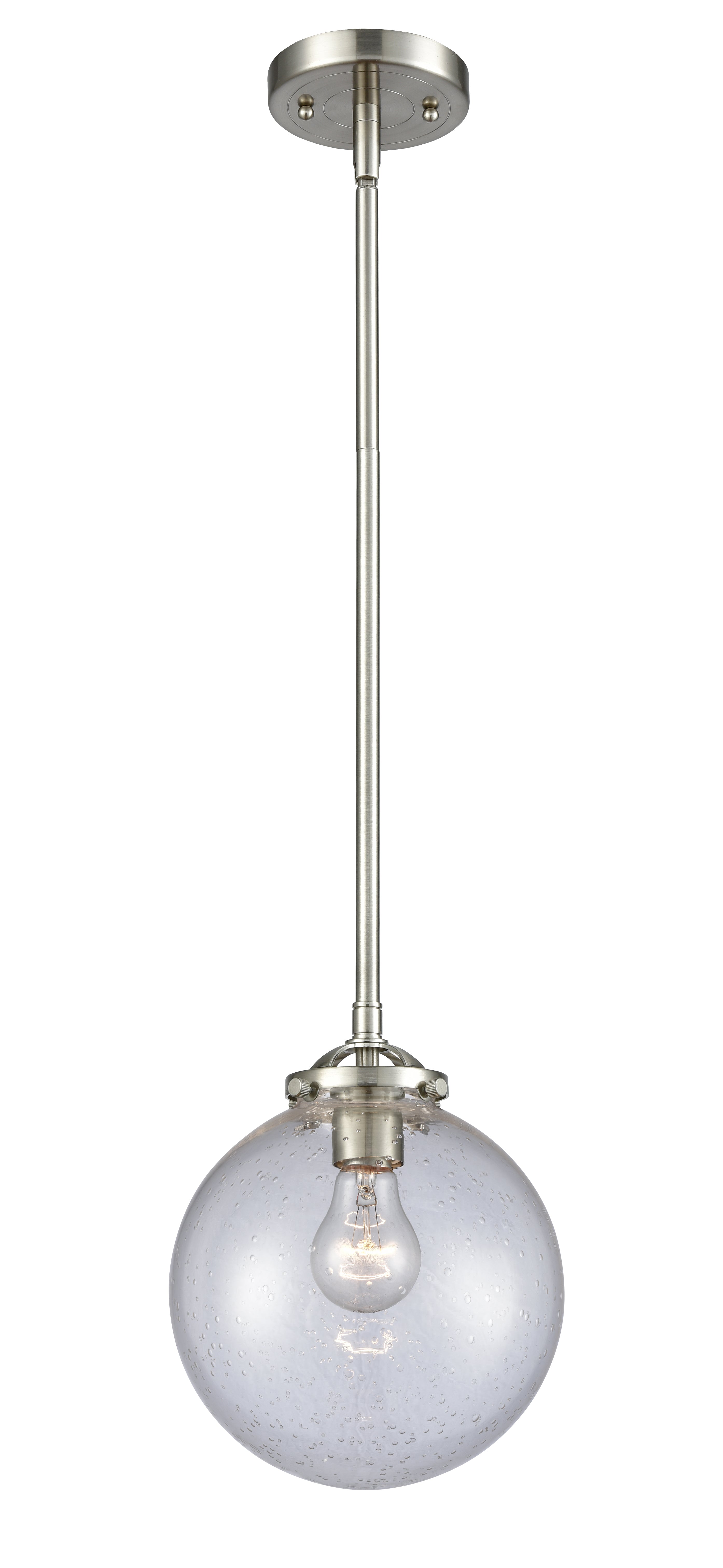 Nouveau Mini Pendant Black Antique Brass