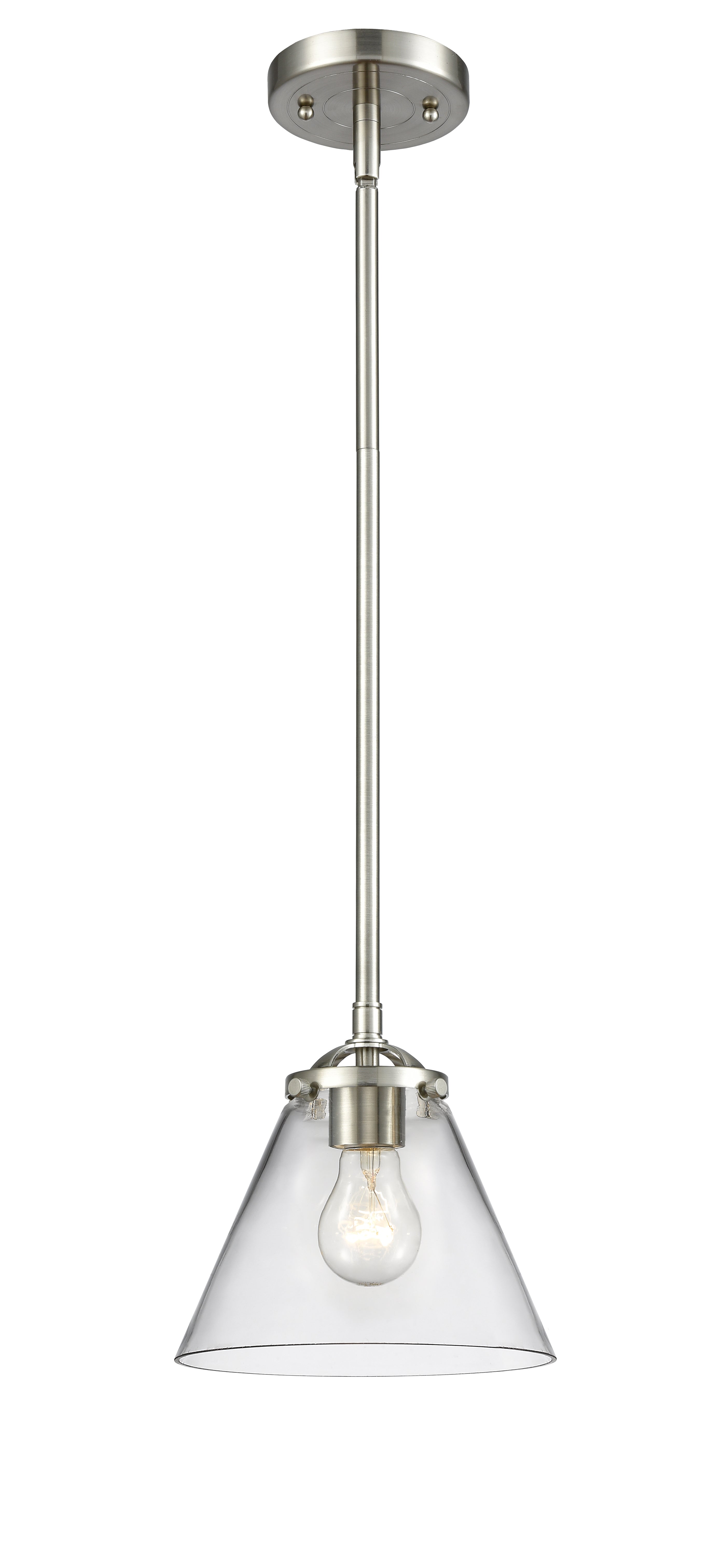 Nouveau Mini Pendant Cast Brass Black