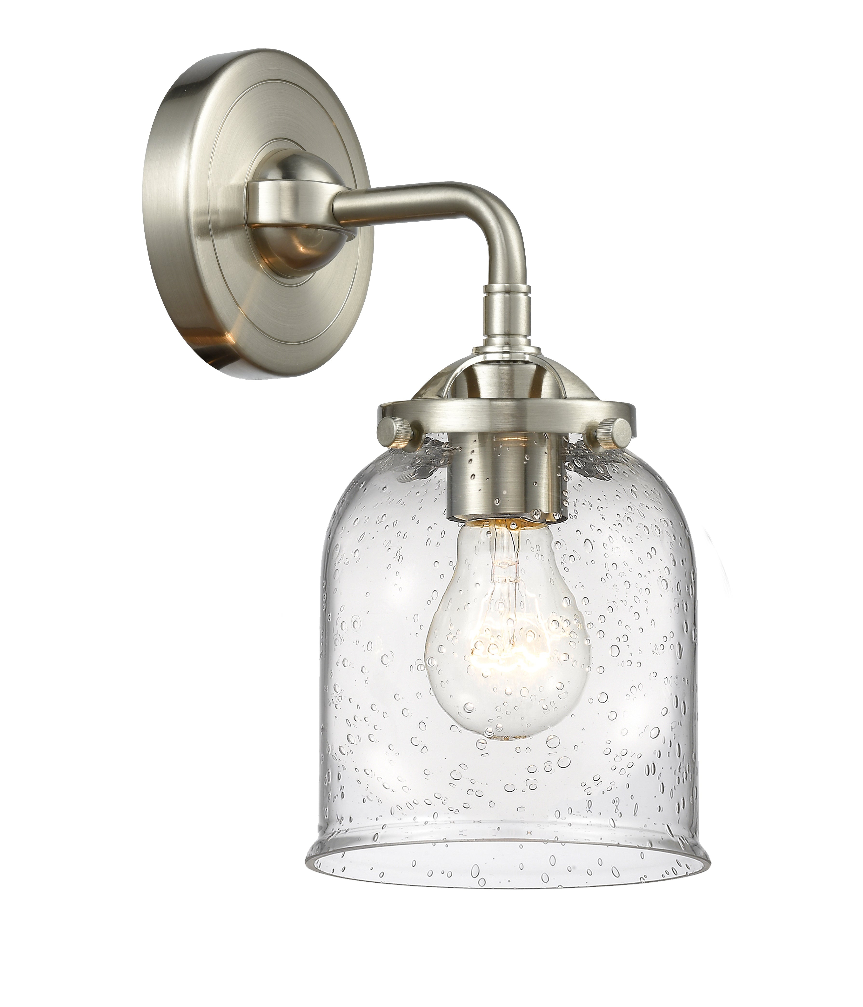 Nouveau Sconce Cast Brass 5 Inch