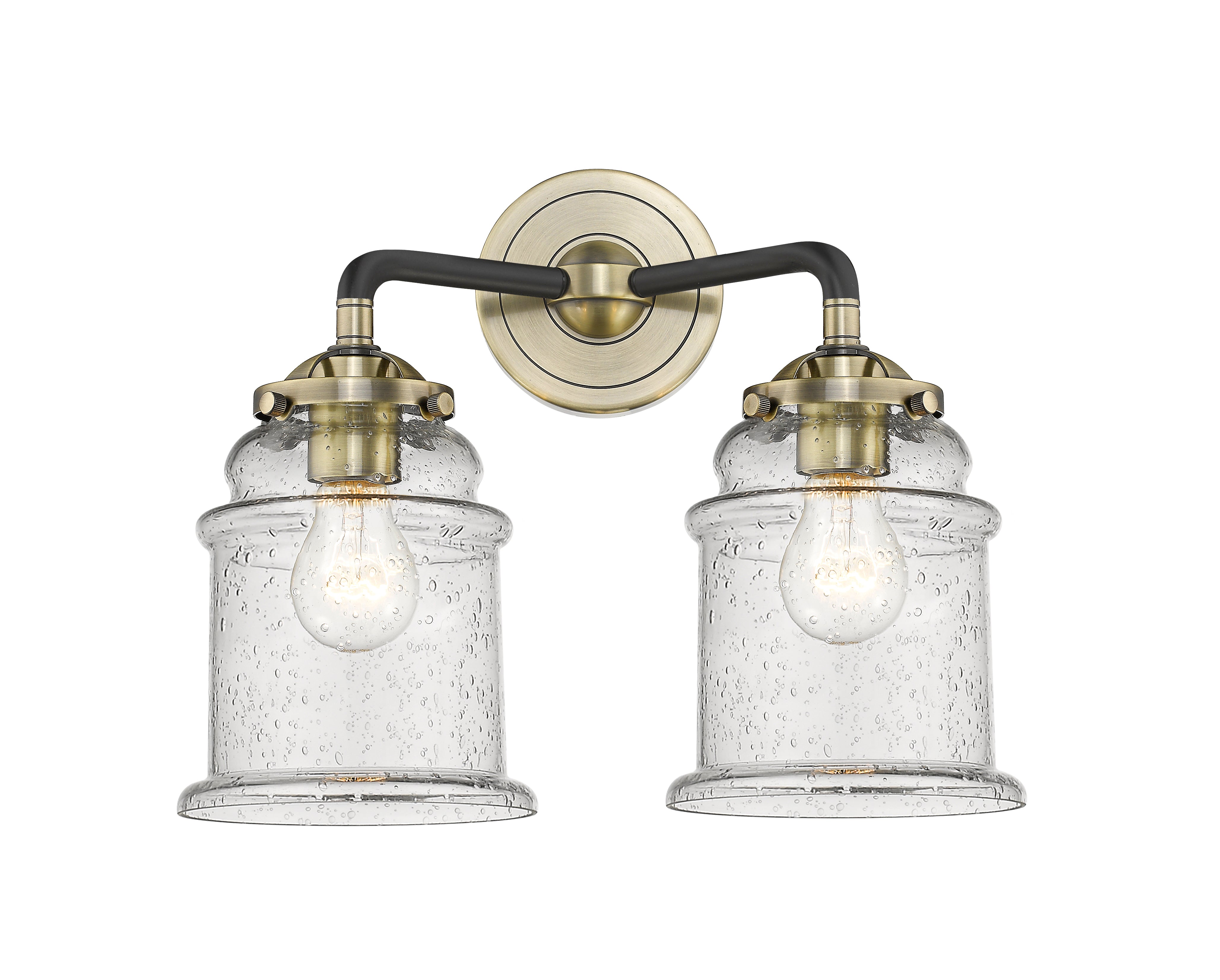 Nouveau Bath Vanity Light Cast Brass