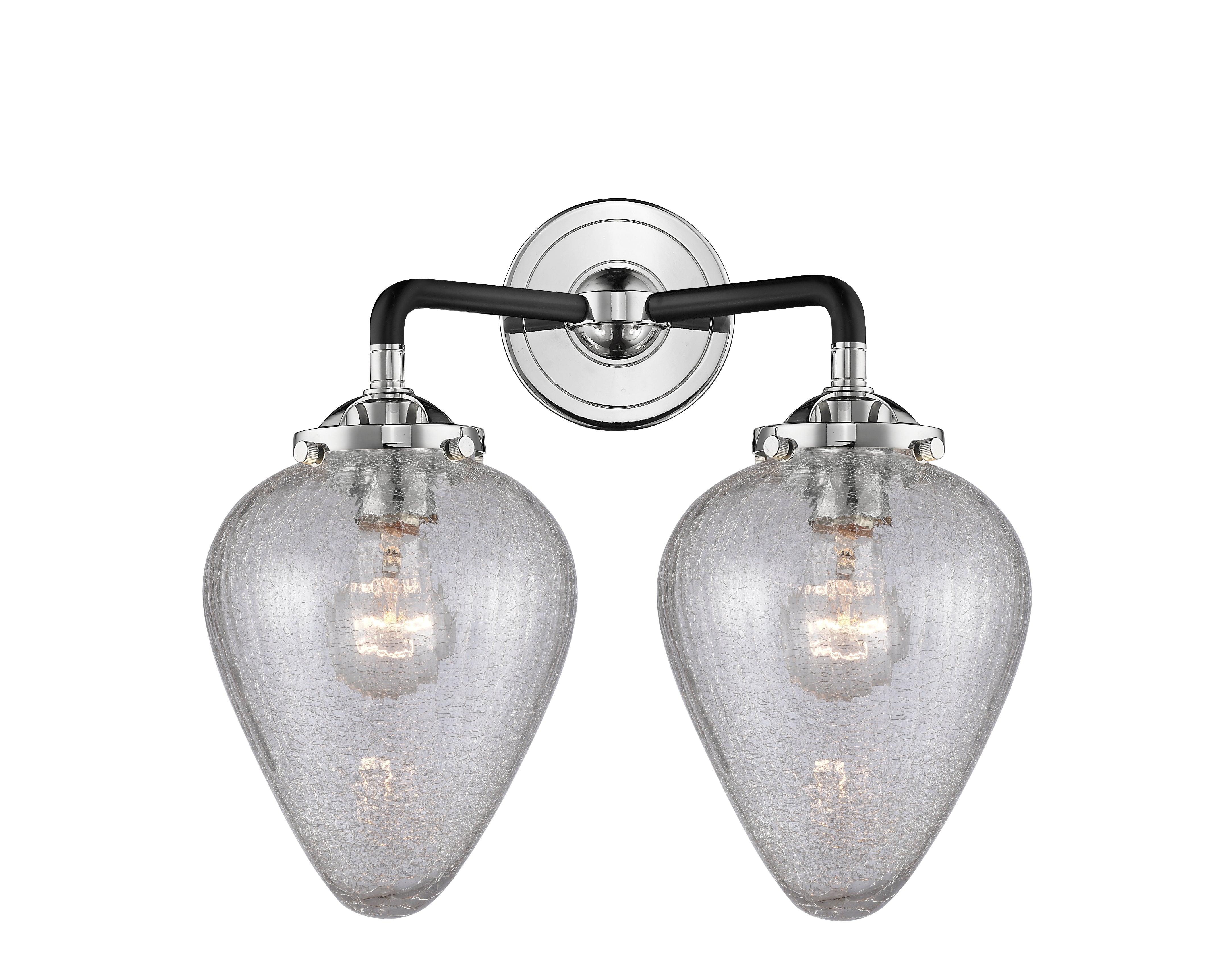 Nouveau Bath Vanity Light Cast Brass Finish