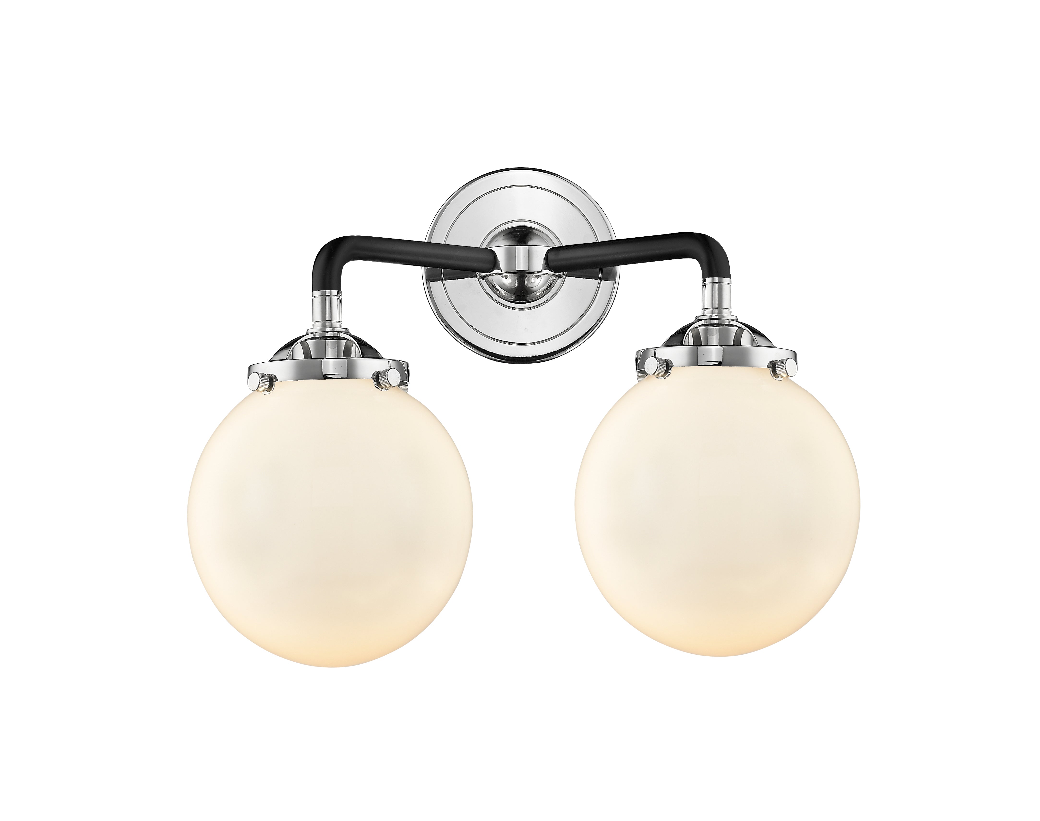 Nouveau Bath Vanity Light Cast Brass 11 Inch