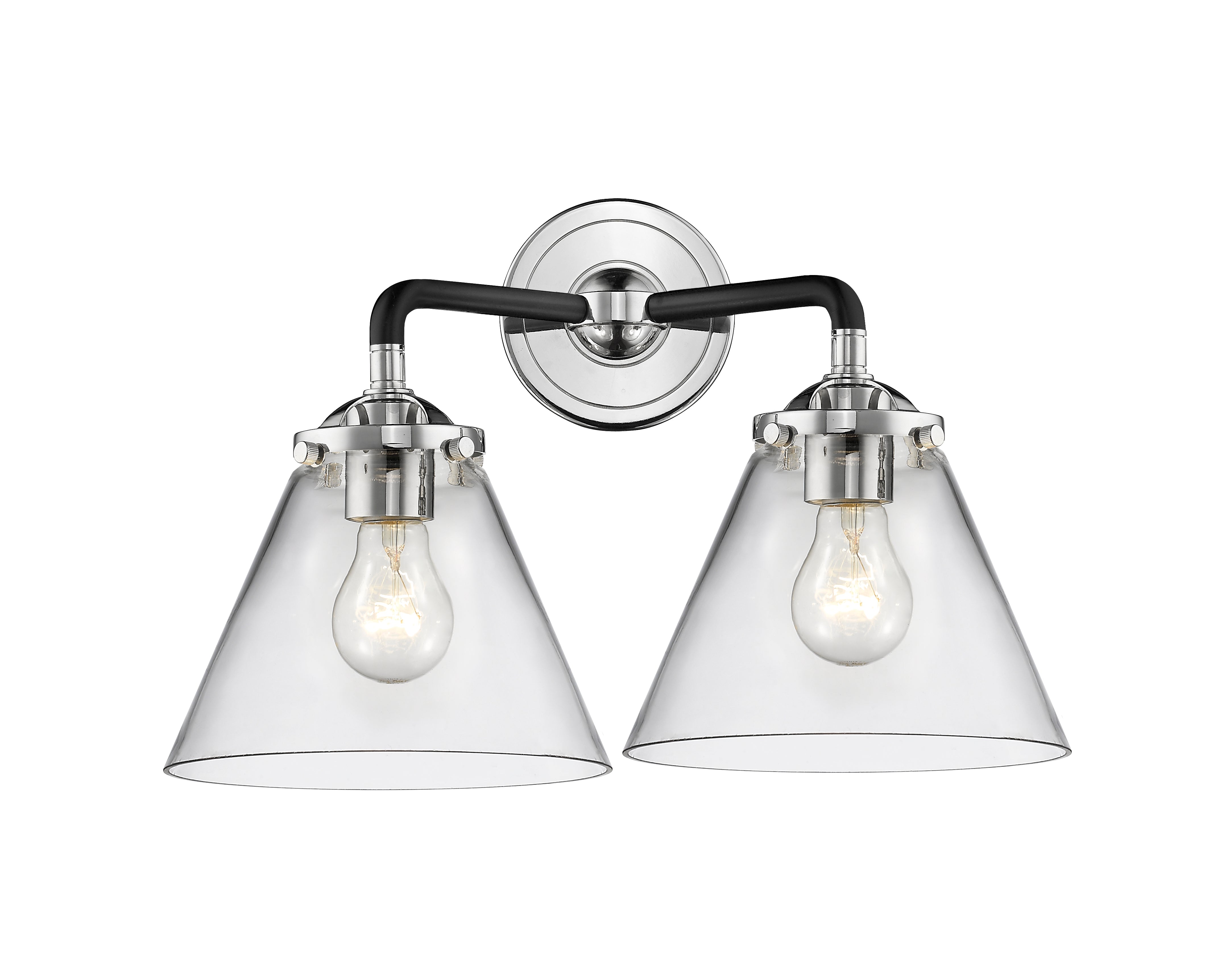 Nouveau Bath Vanity Light Cast Brass
