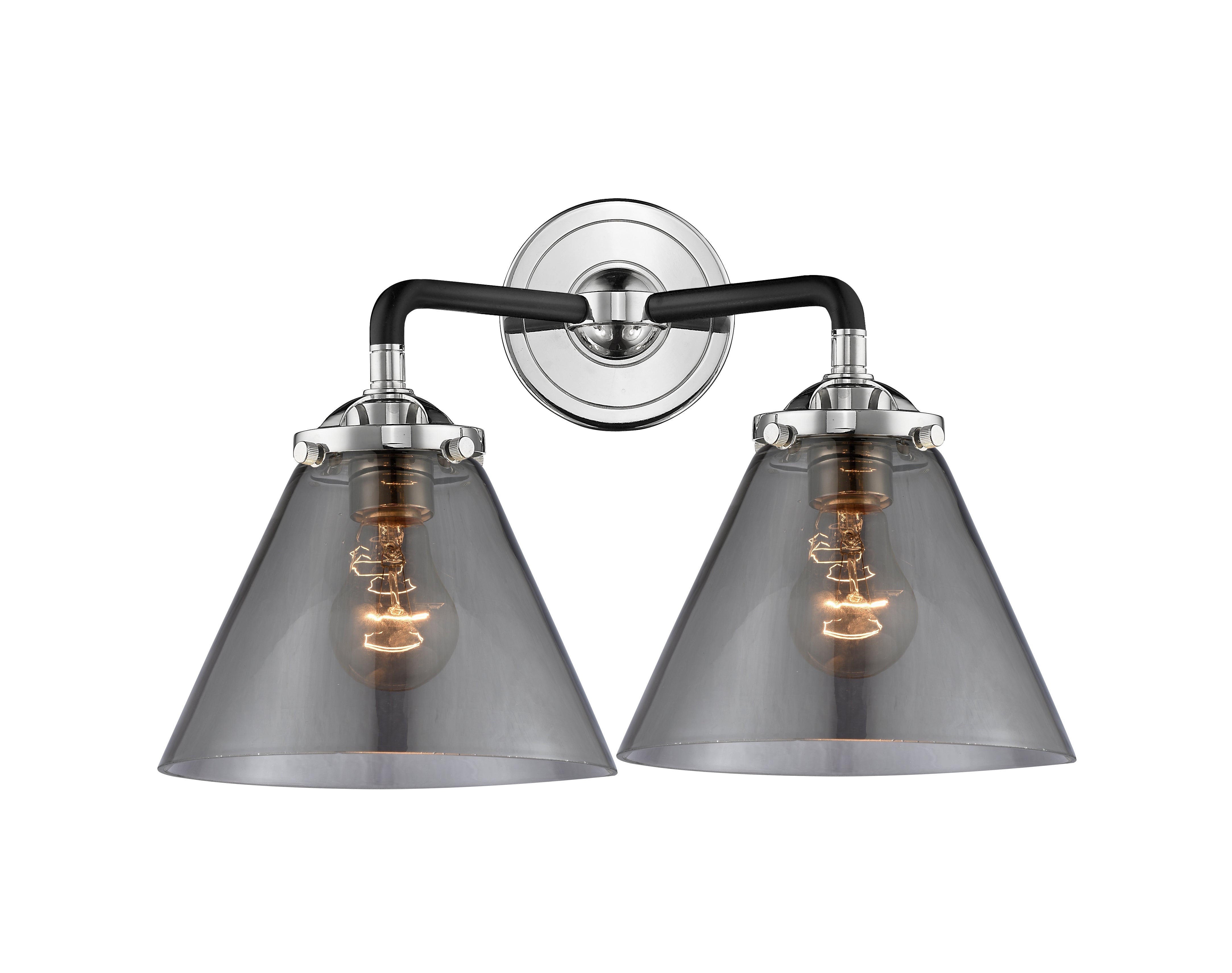 Nouveau Bath Vanity Light Cast Brass