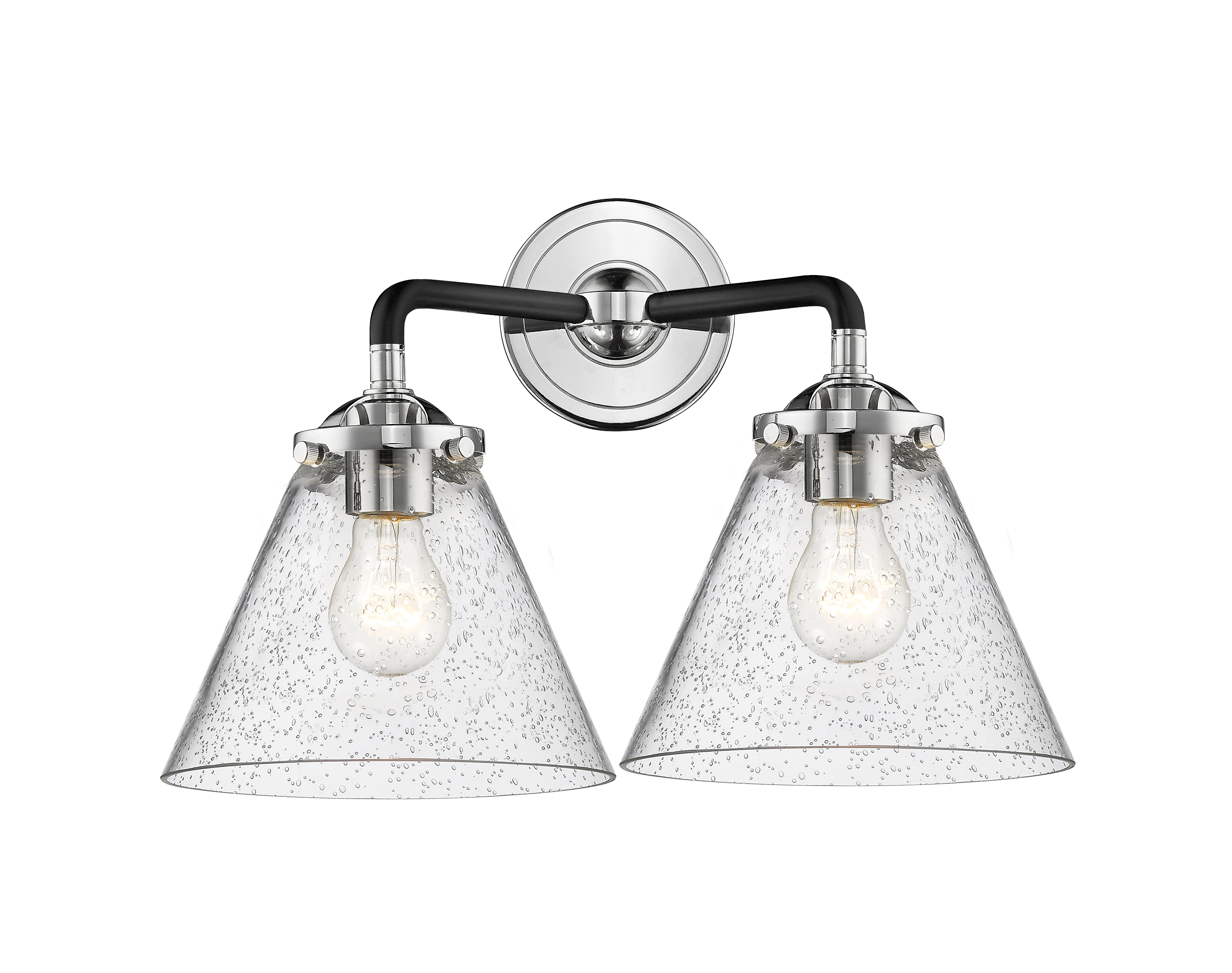 Nouveau Bath Vanity Light Cast Brass