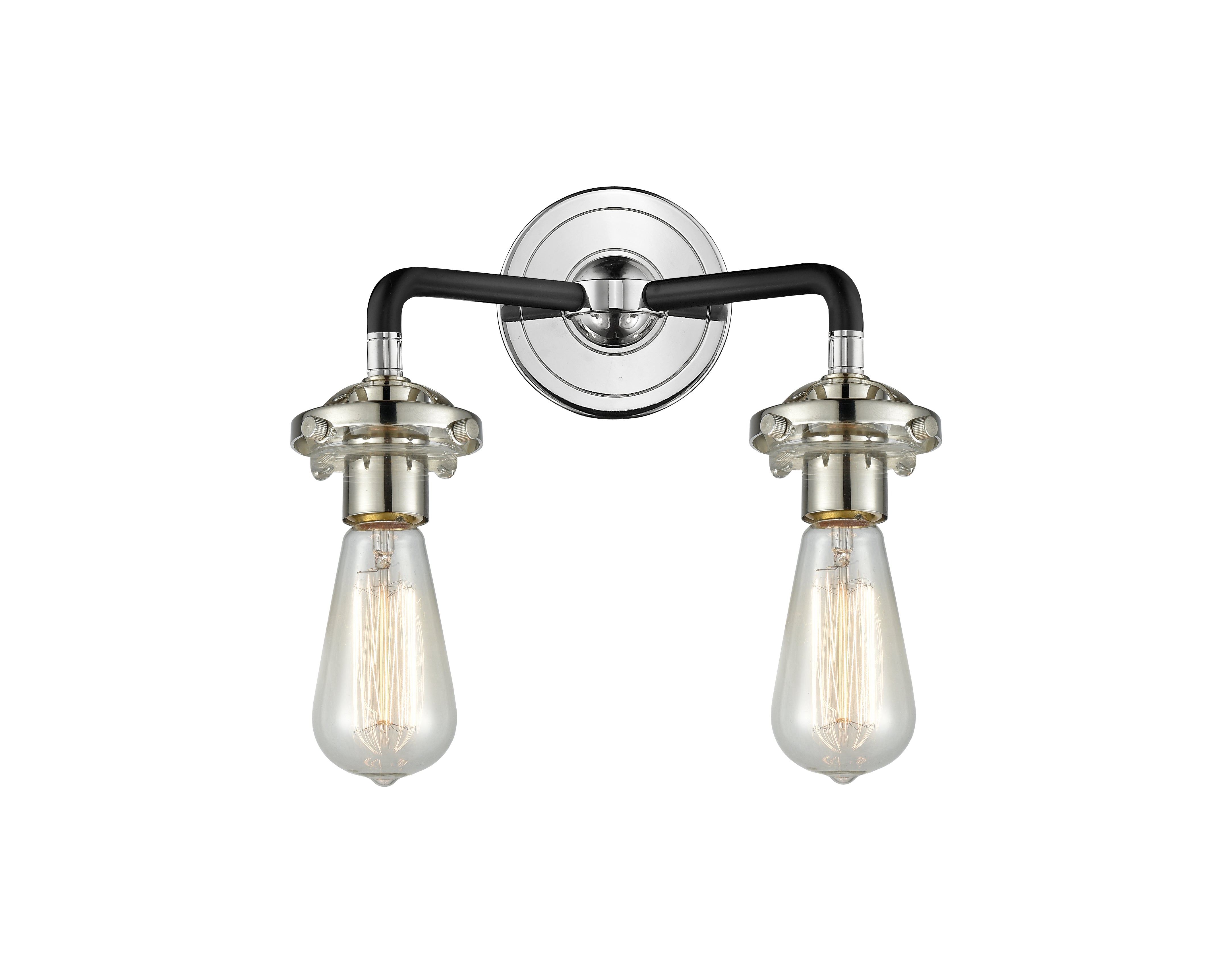 Nouveau Sconce Cast Brass 9 Inch