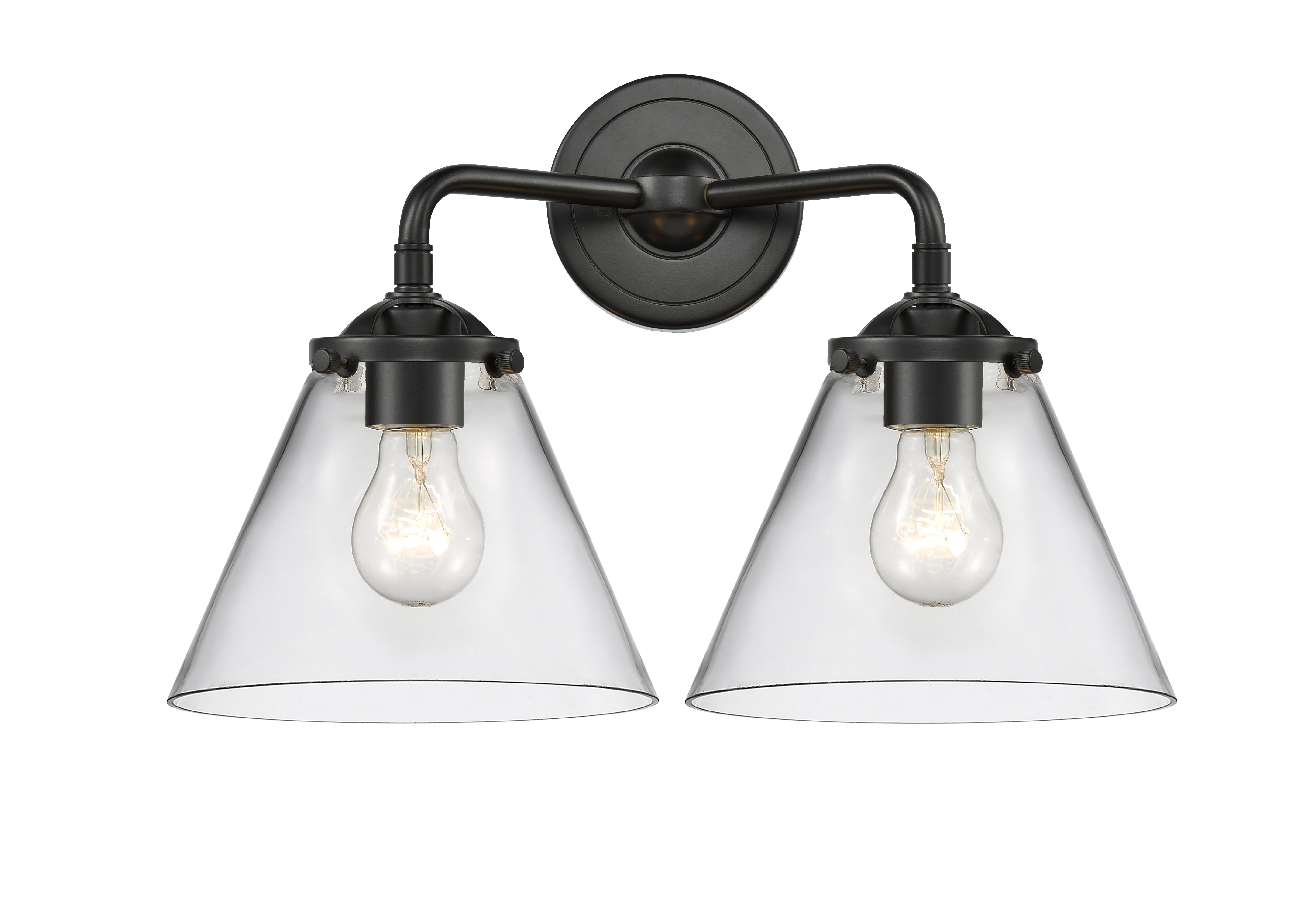 Nouveau Bath Vanity Light Cast Brass