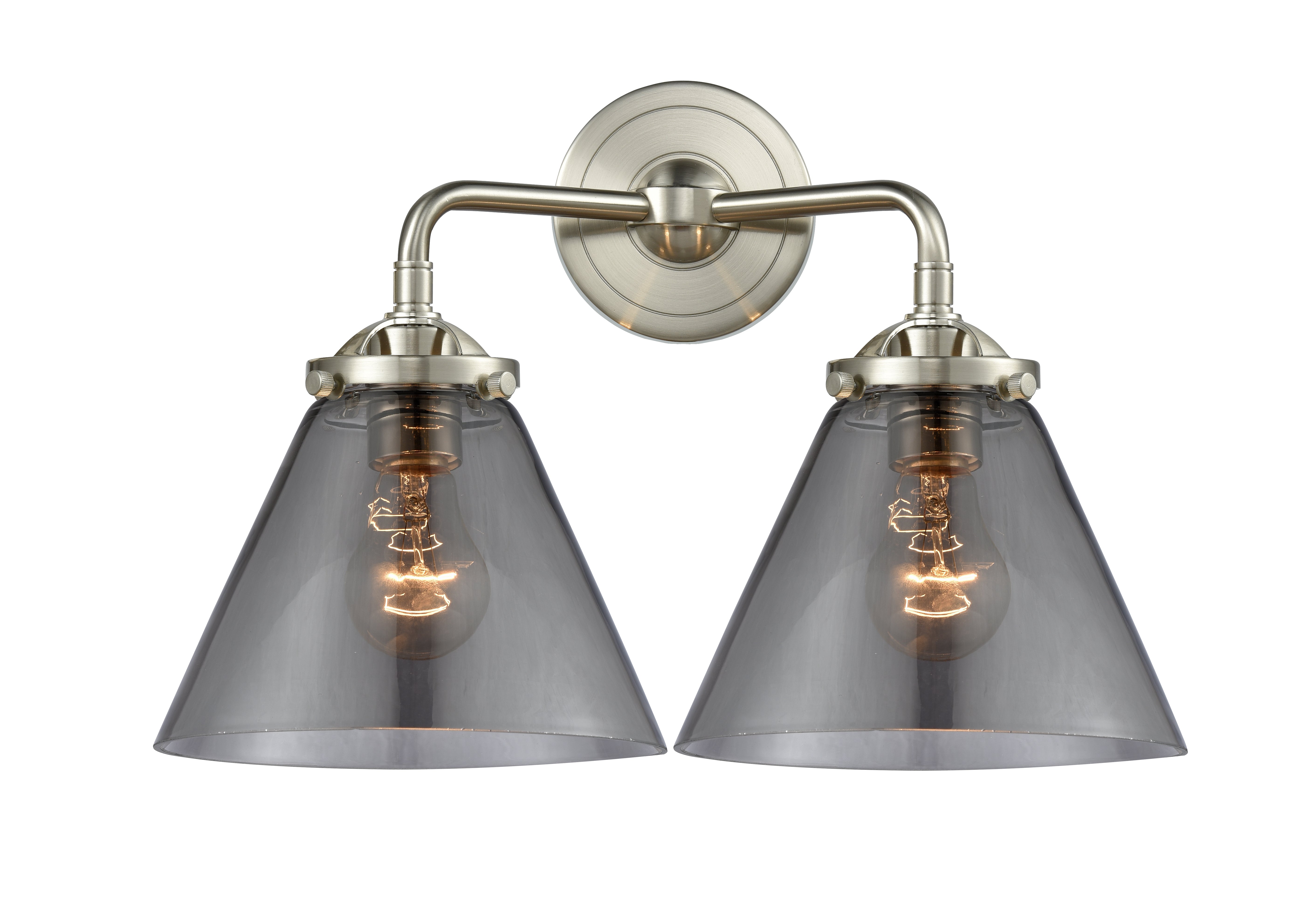 Nouveau Bath Vanity Light Cast Brass