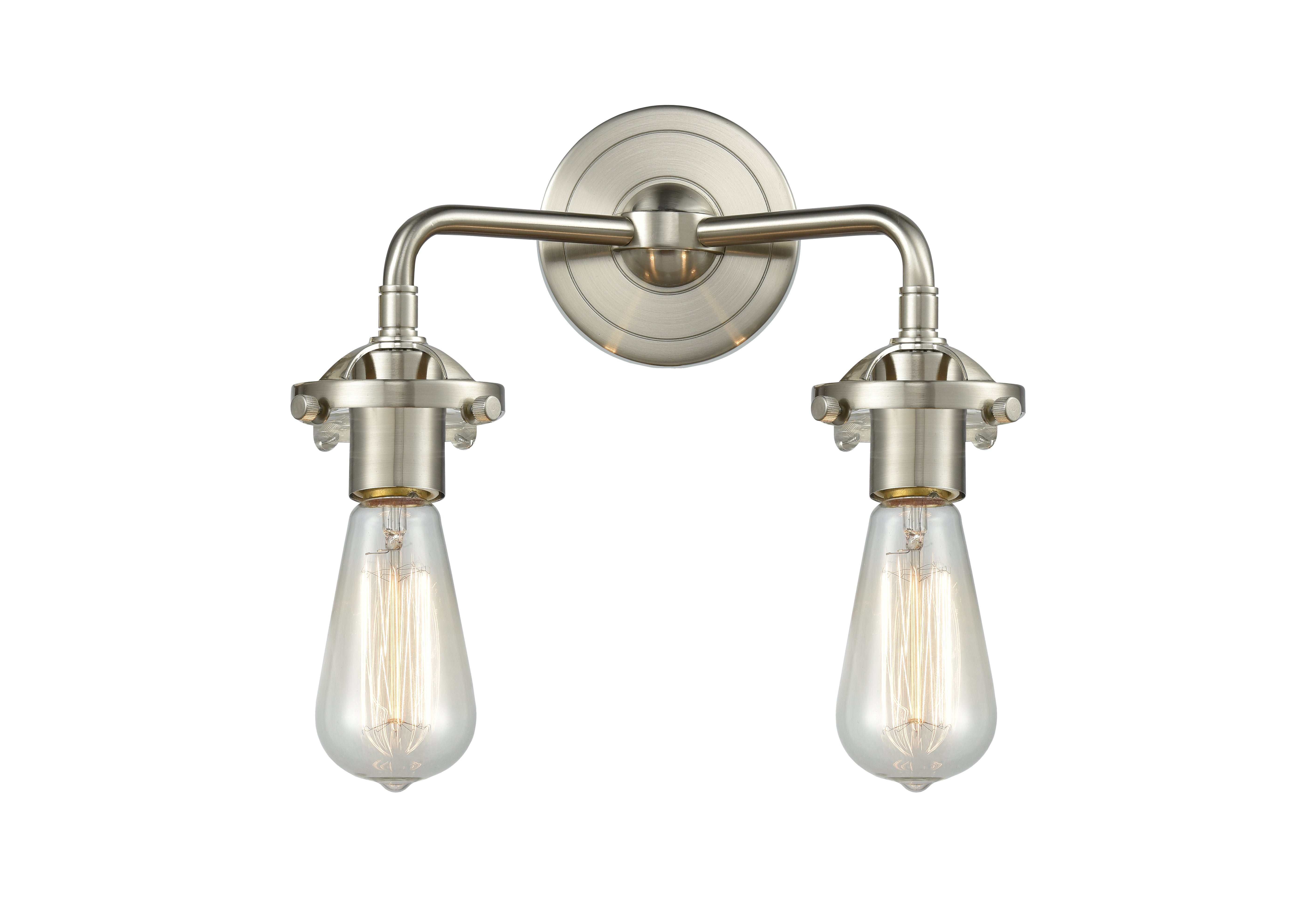Nouveau Sconce Cast Brass 9 Inch