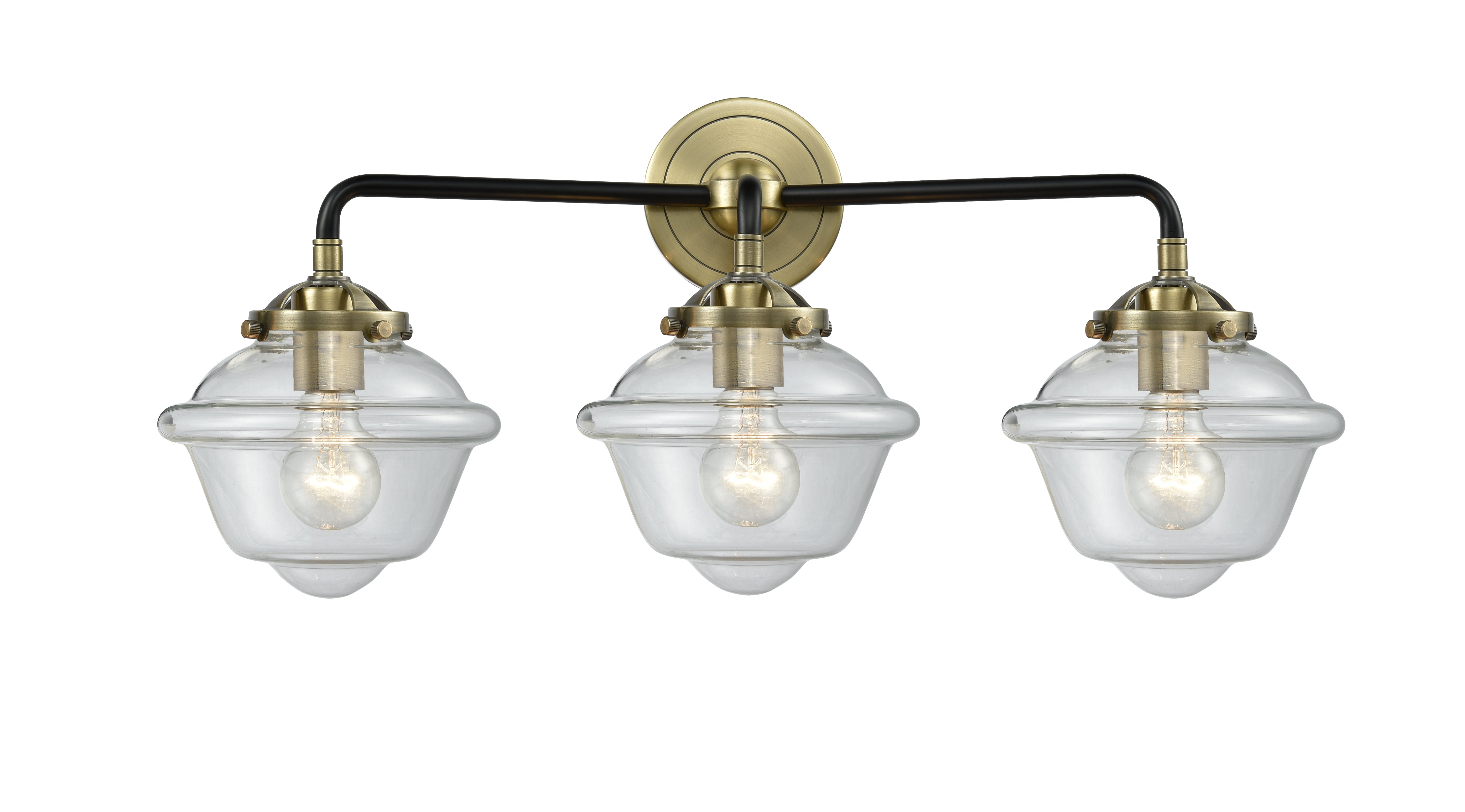 Nouveau Bath Vanity Light Cast Brass
