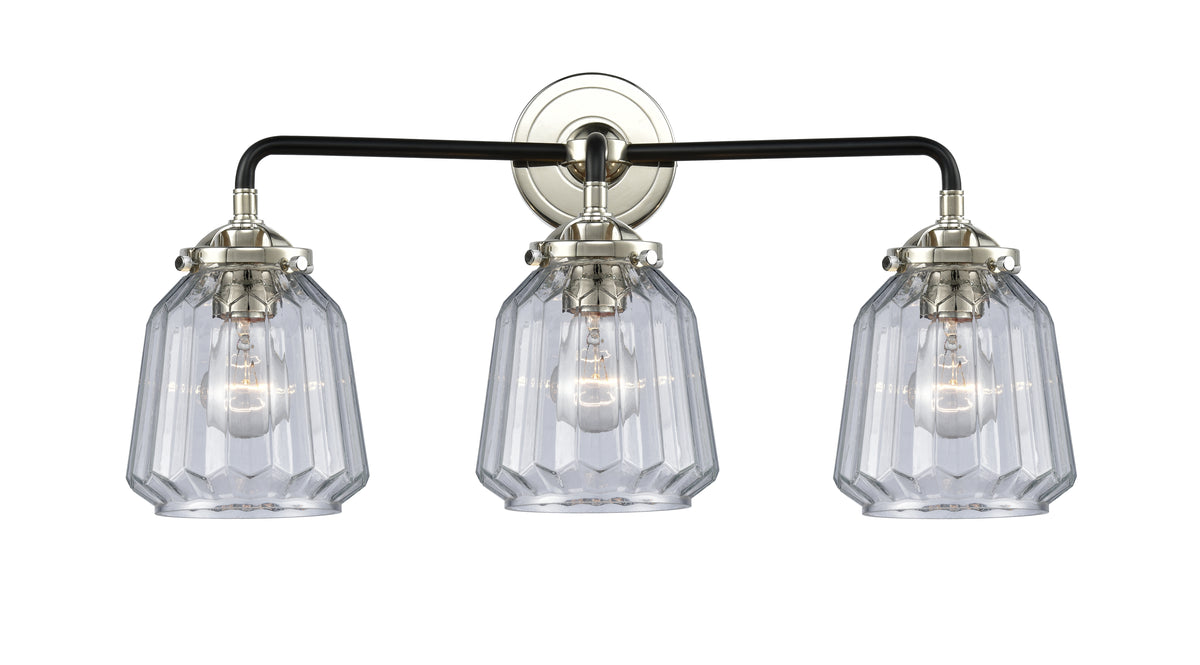 Chatham 24-Inch 3-Light Bath Vanity Light 9-Inch High