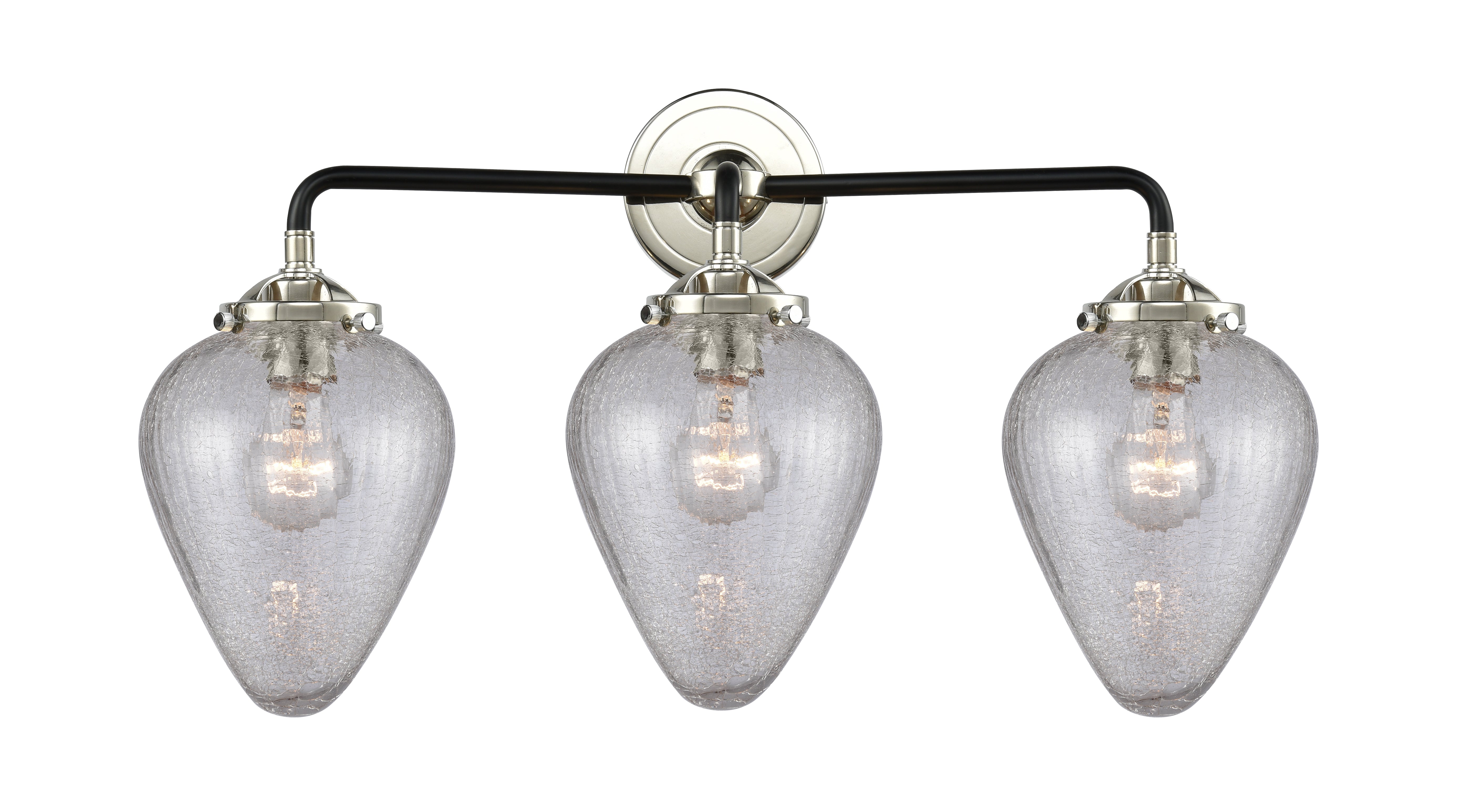 Nouveau Bath Vanity Light 24 Inch Brass