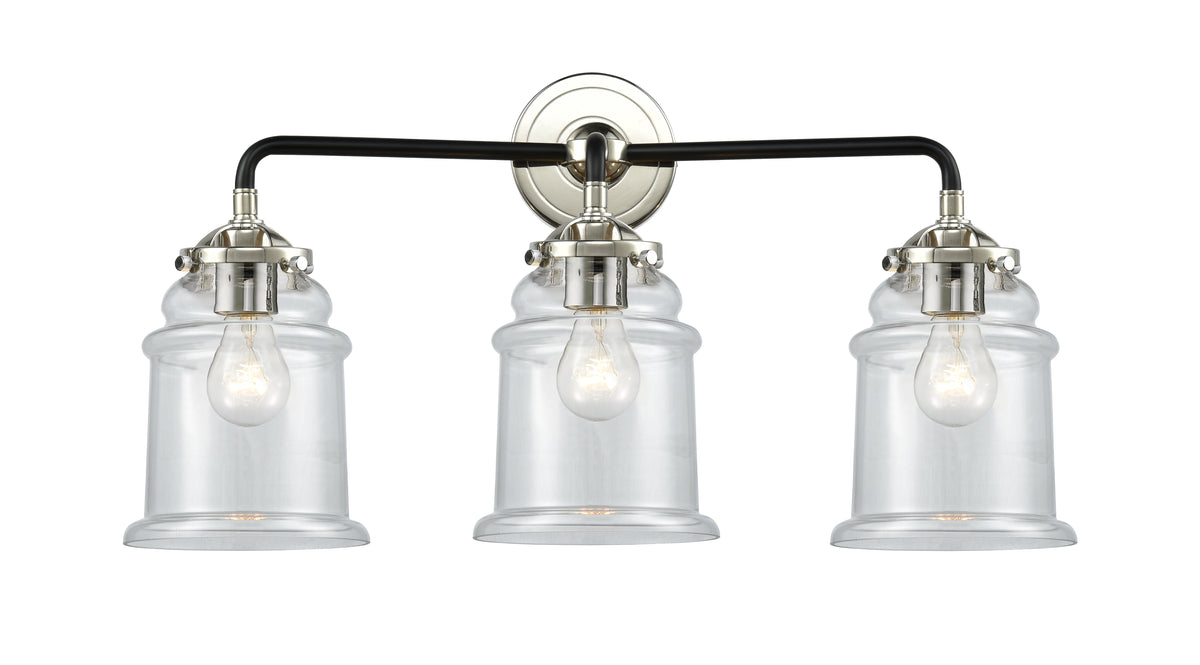 Canton 24-Inch 3-Light Bath Vanity Light with LED Bulbs 10.5-Inch High