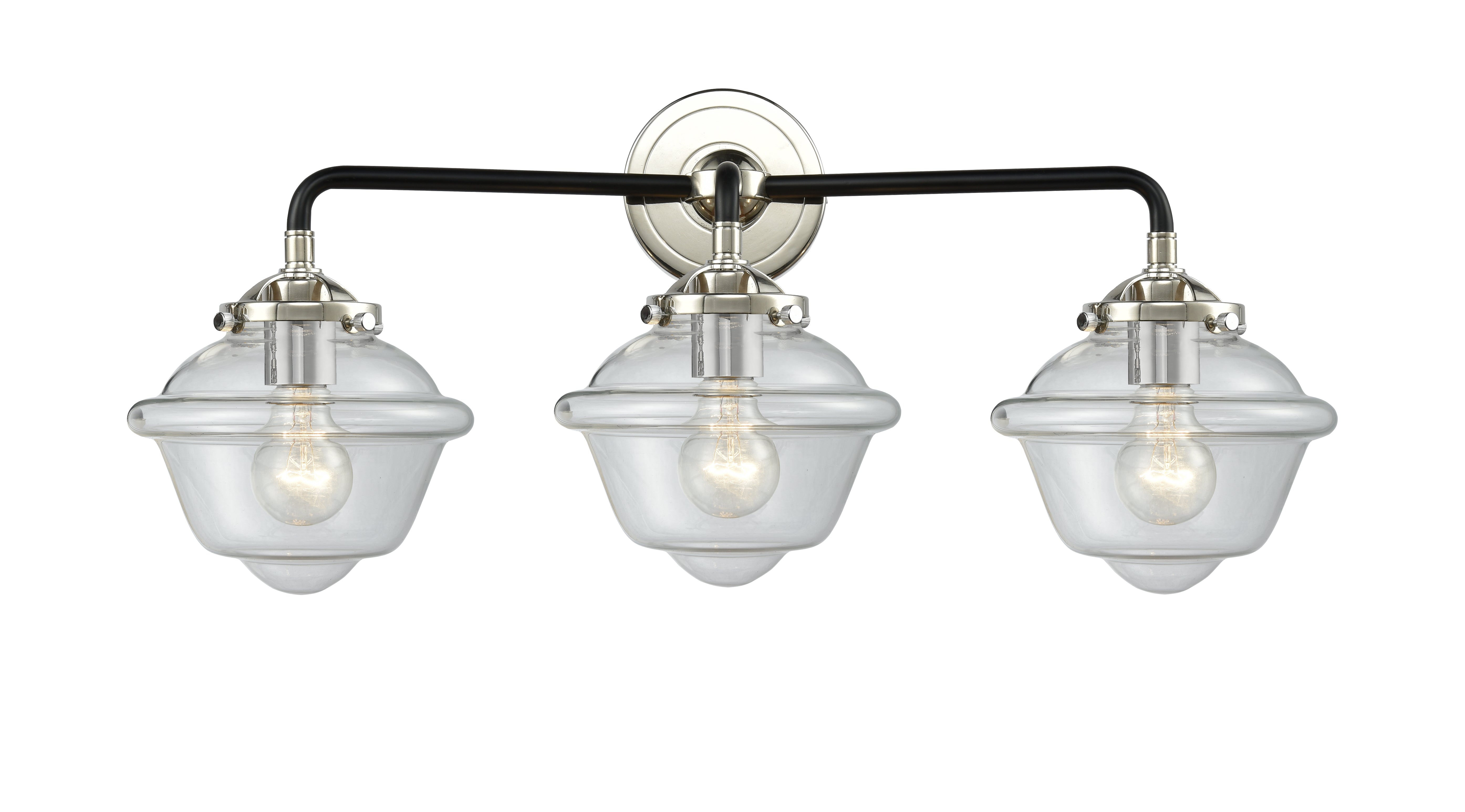 Nouveau Bath Vanity Light Cast Brass