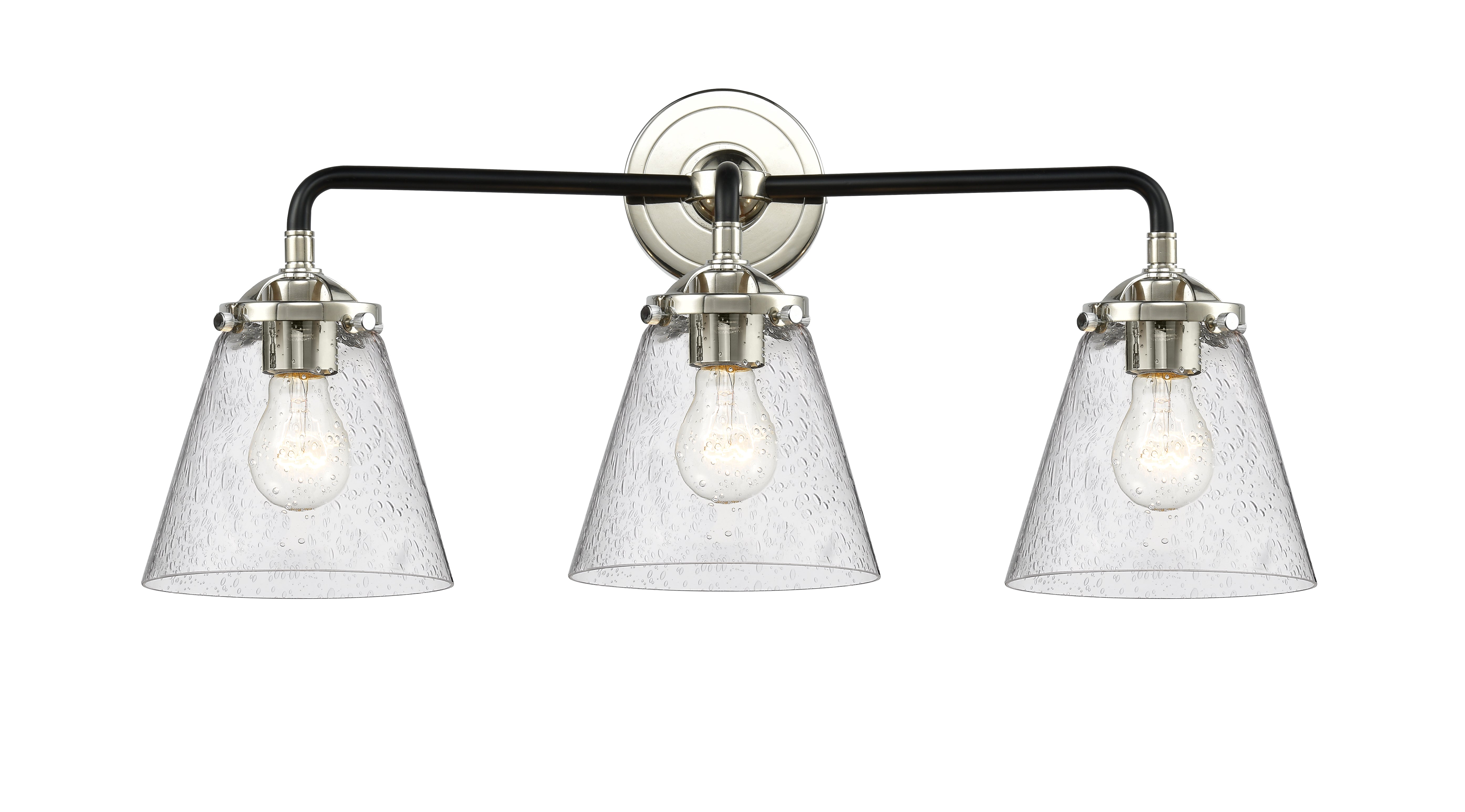 Nouveau Bath Vanity Light Cast Brass