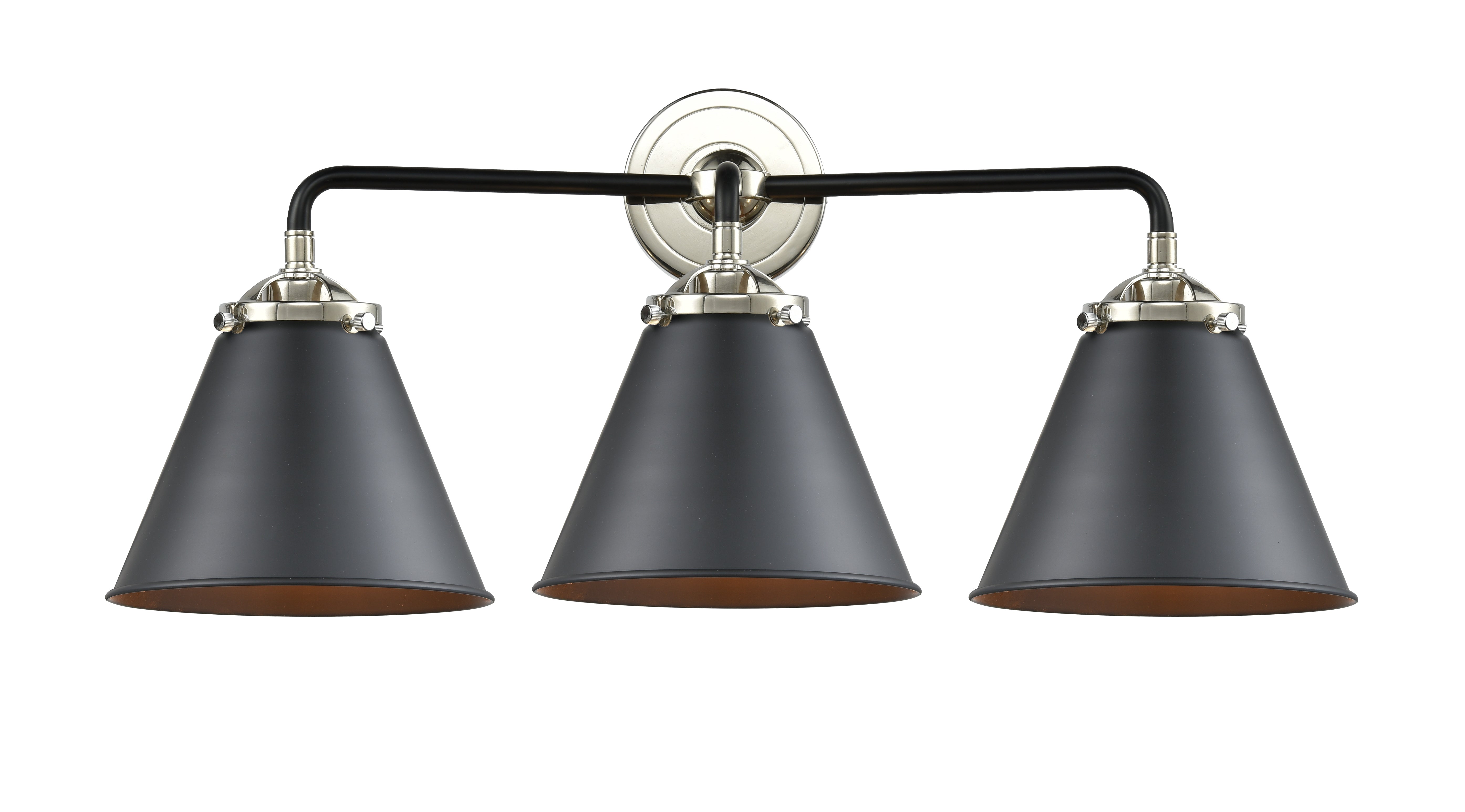 Nouveau Bath Vanity Light Cast Brass